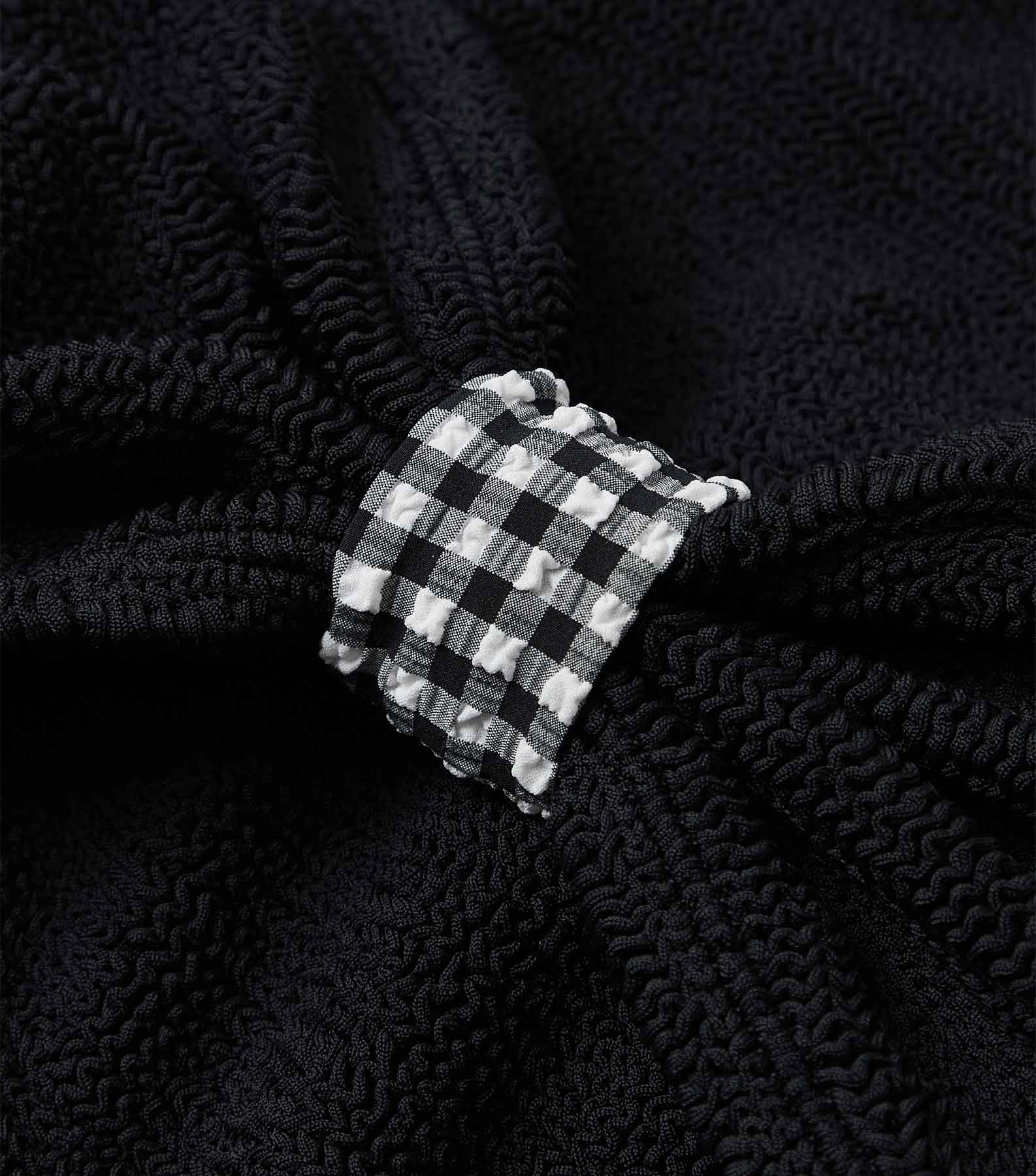 Jean Bikini - Black Gingham