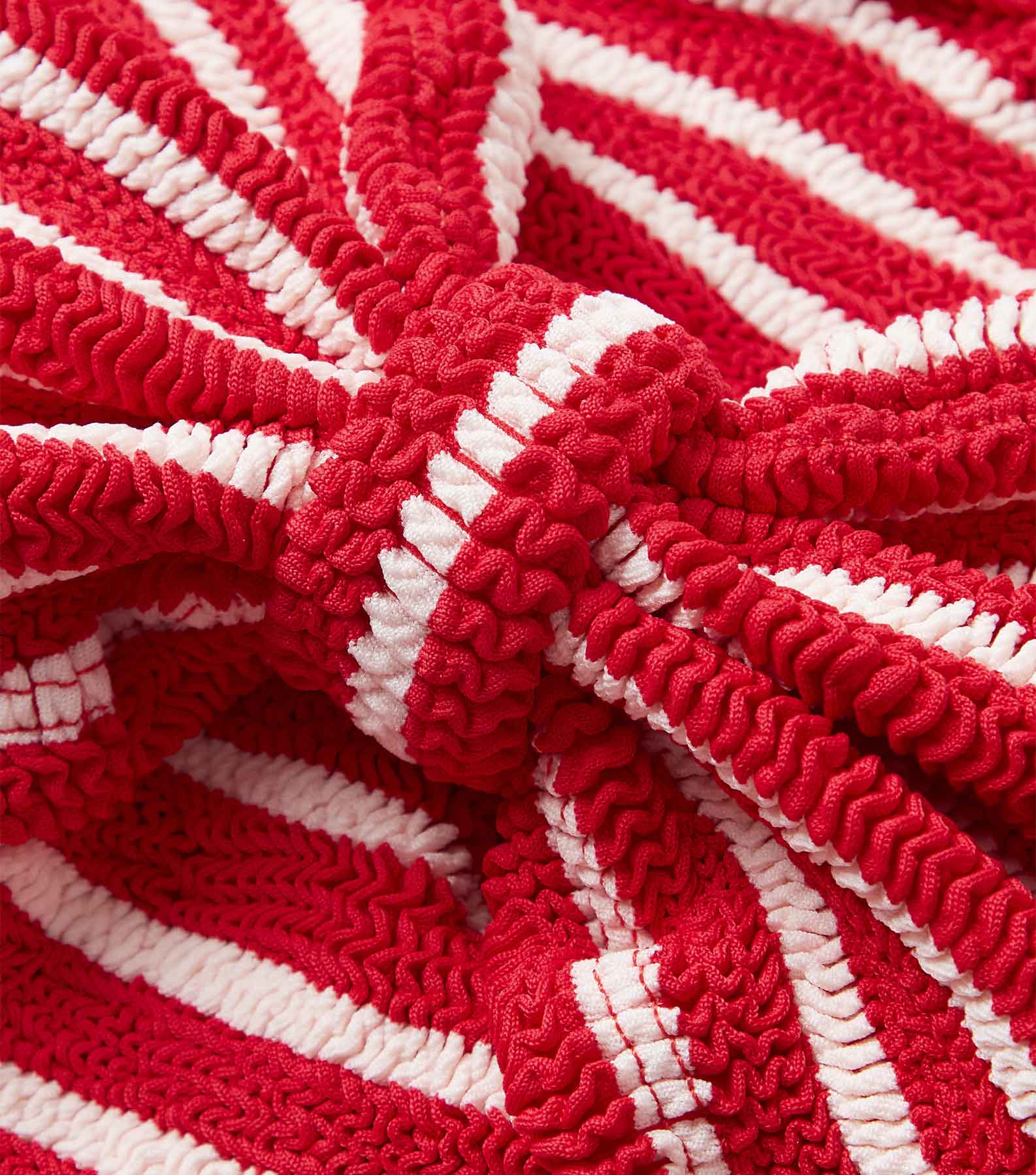 Jean Bikini - Red/White Stripe