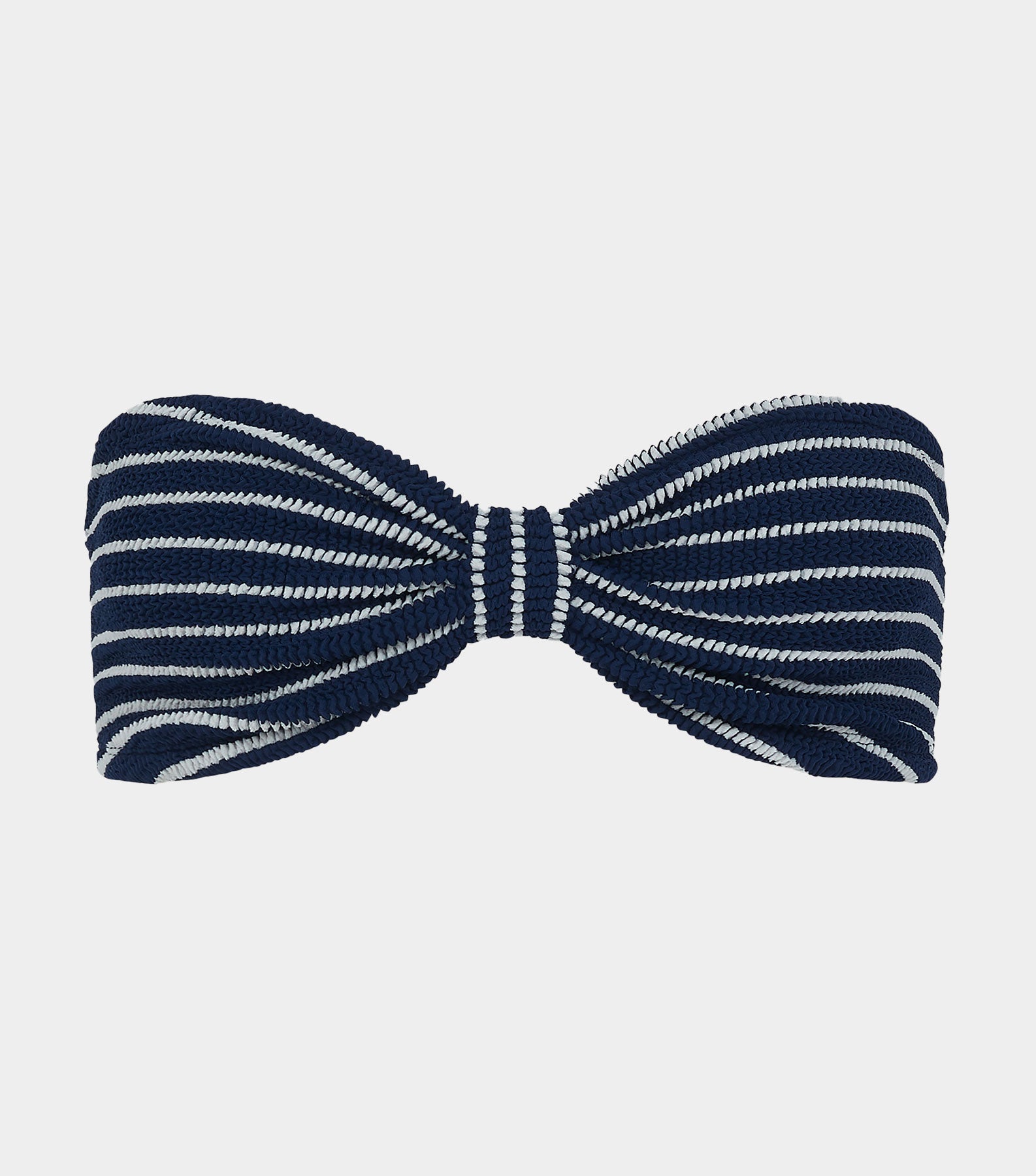 Jean Bikini Top - Navy/White Stripe