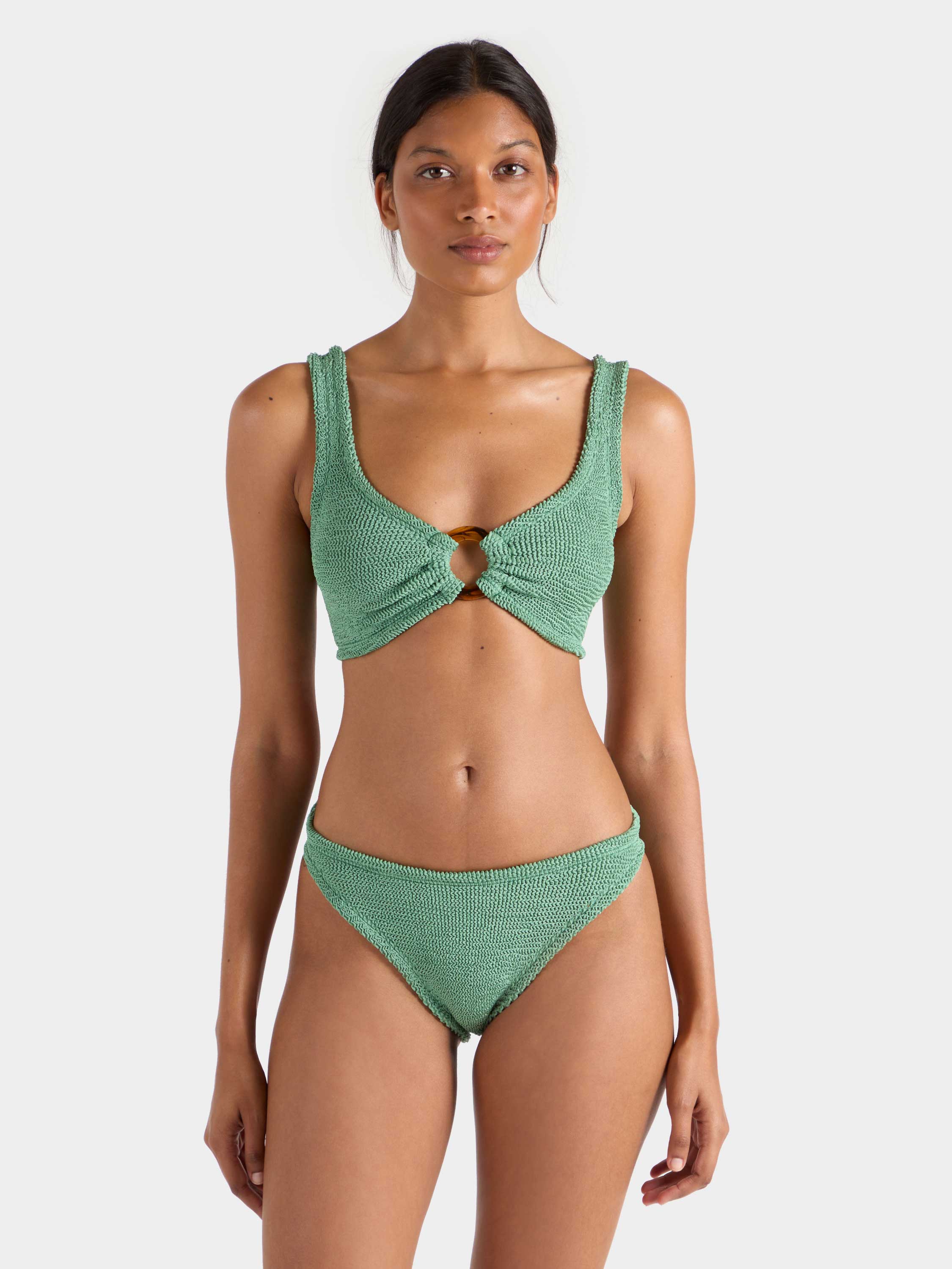 Julia Bikini - Metallic Jade
