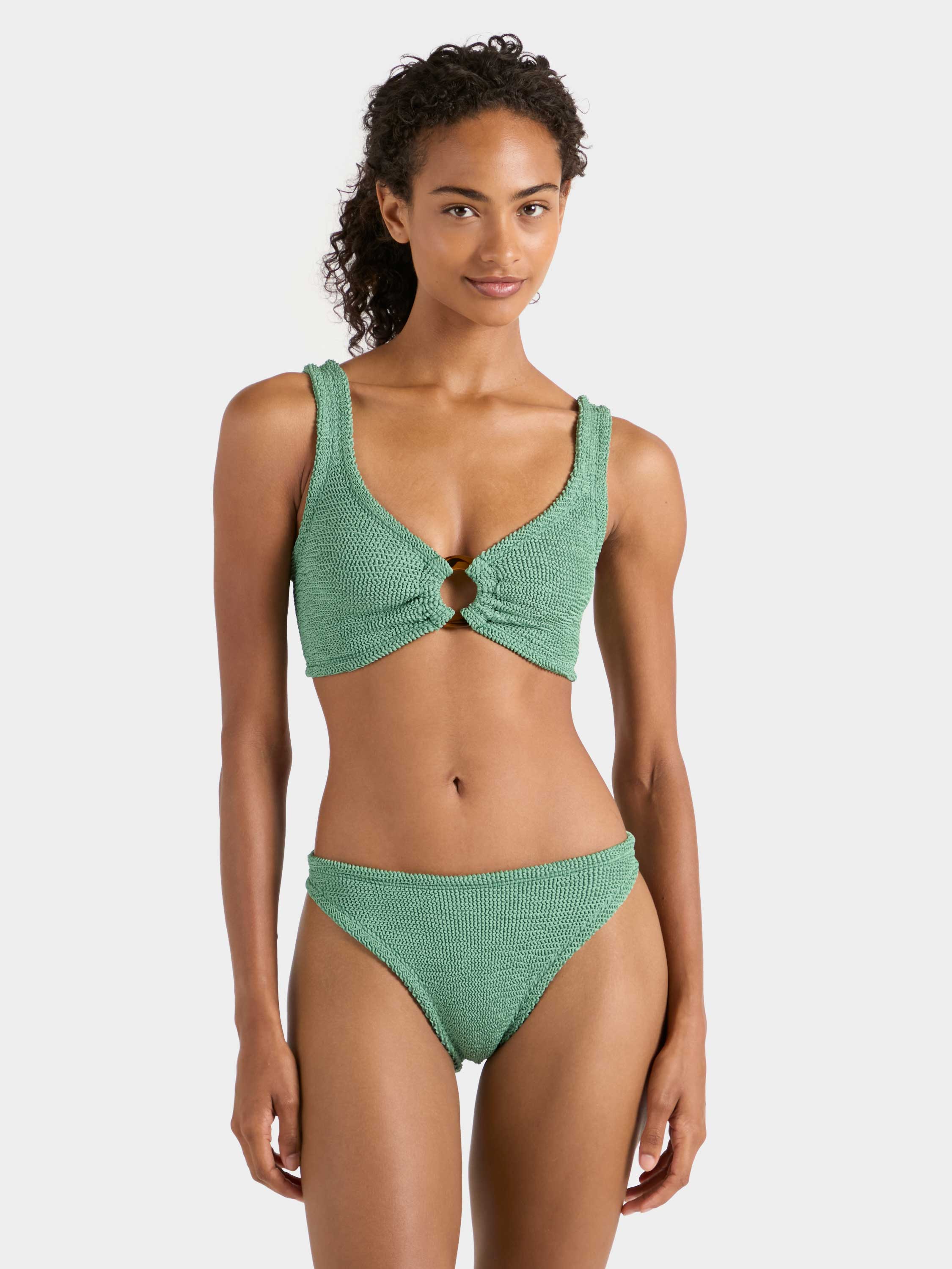 Julia Bikini - Metallic Jade