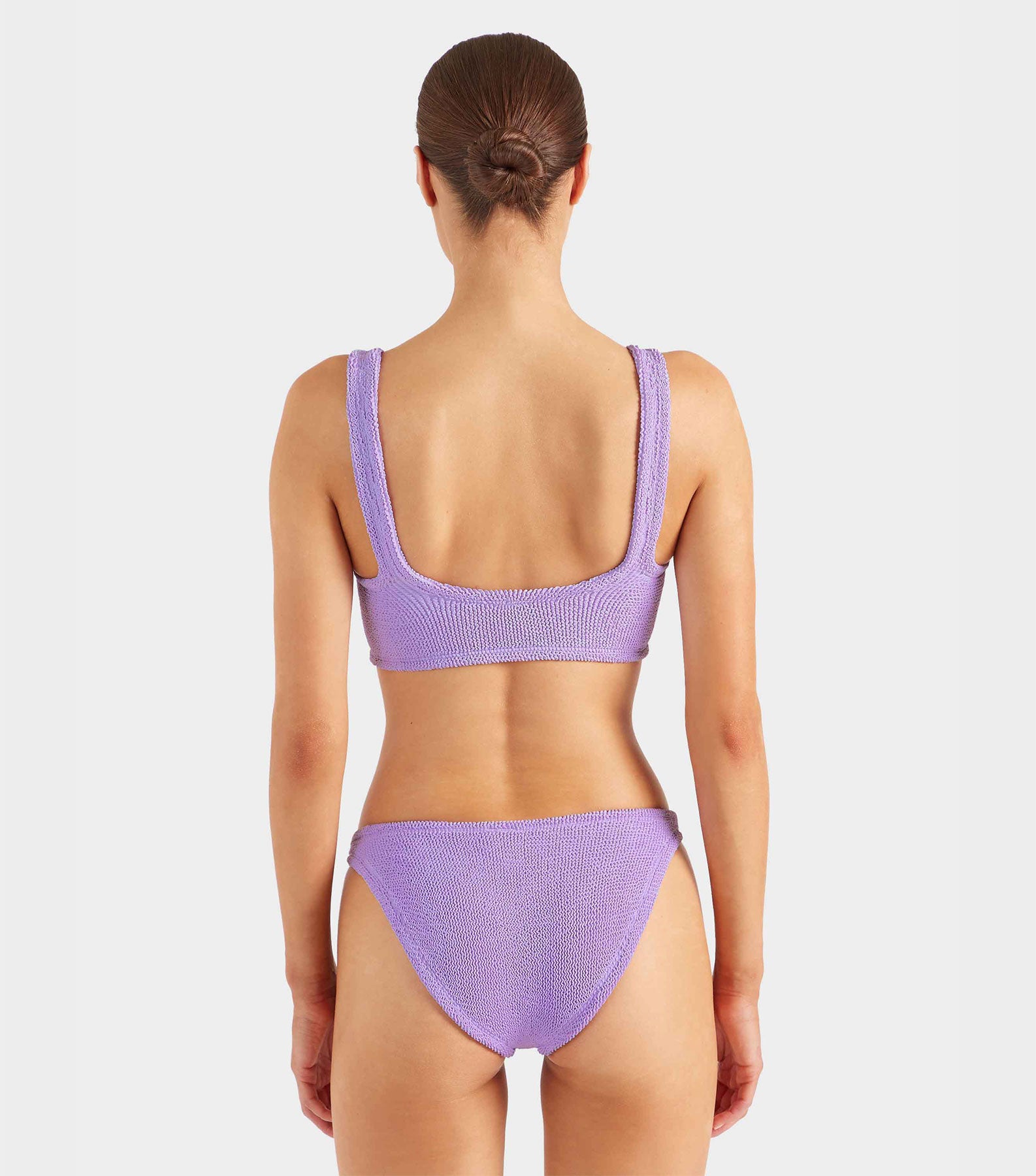 Julia Bikini With Pearly Hoop - Lilac