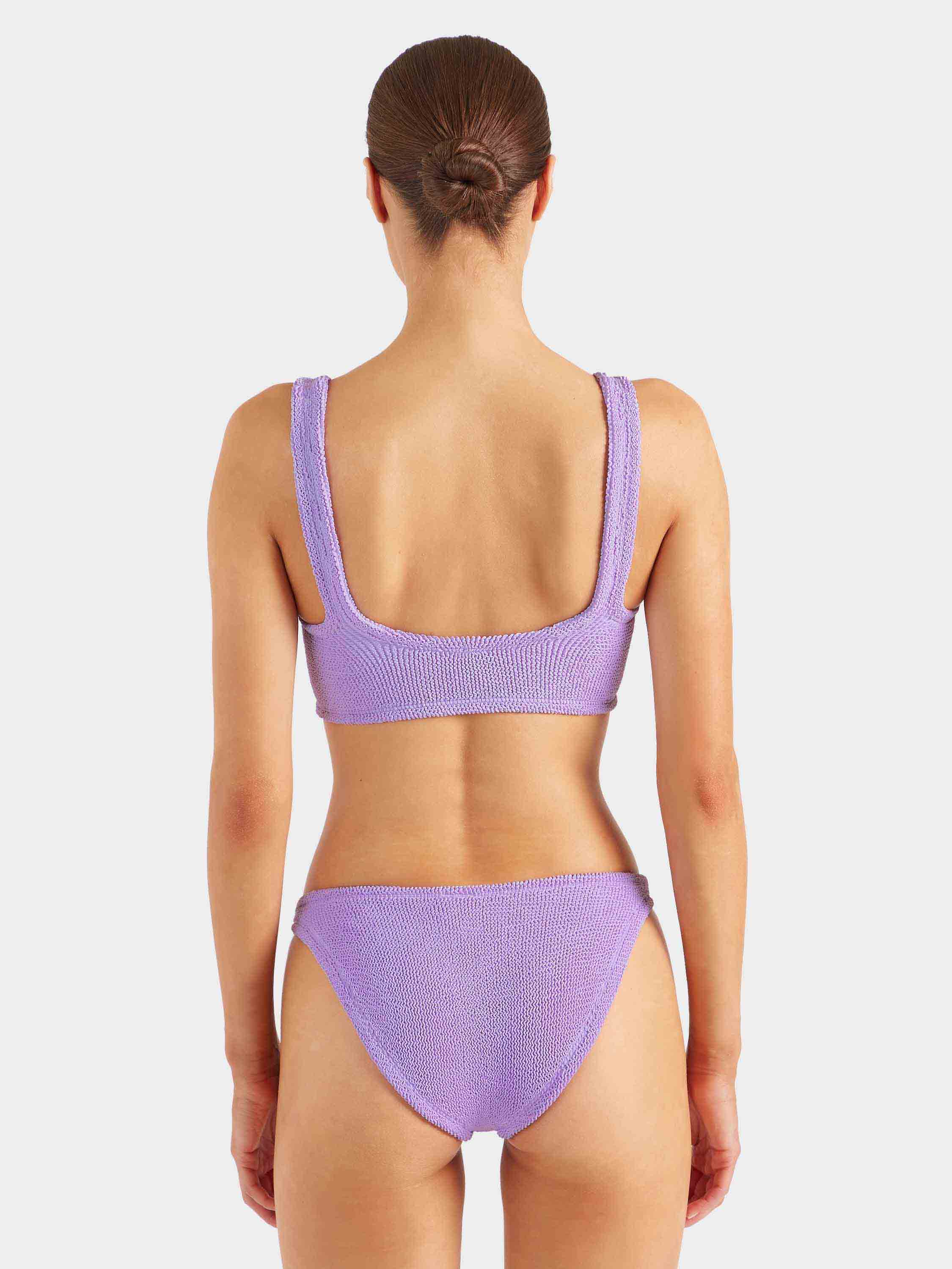 Julia Bikini With Pearly Hoop - Lilac