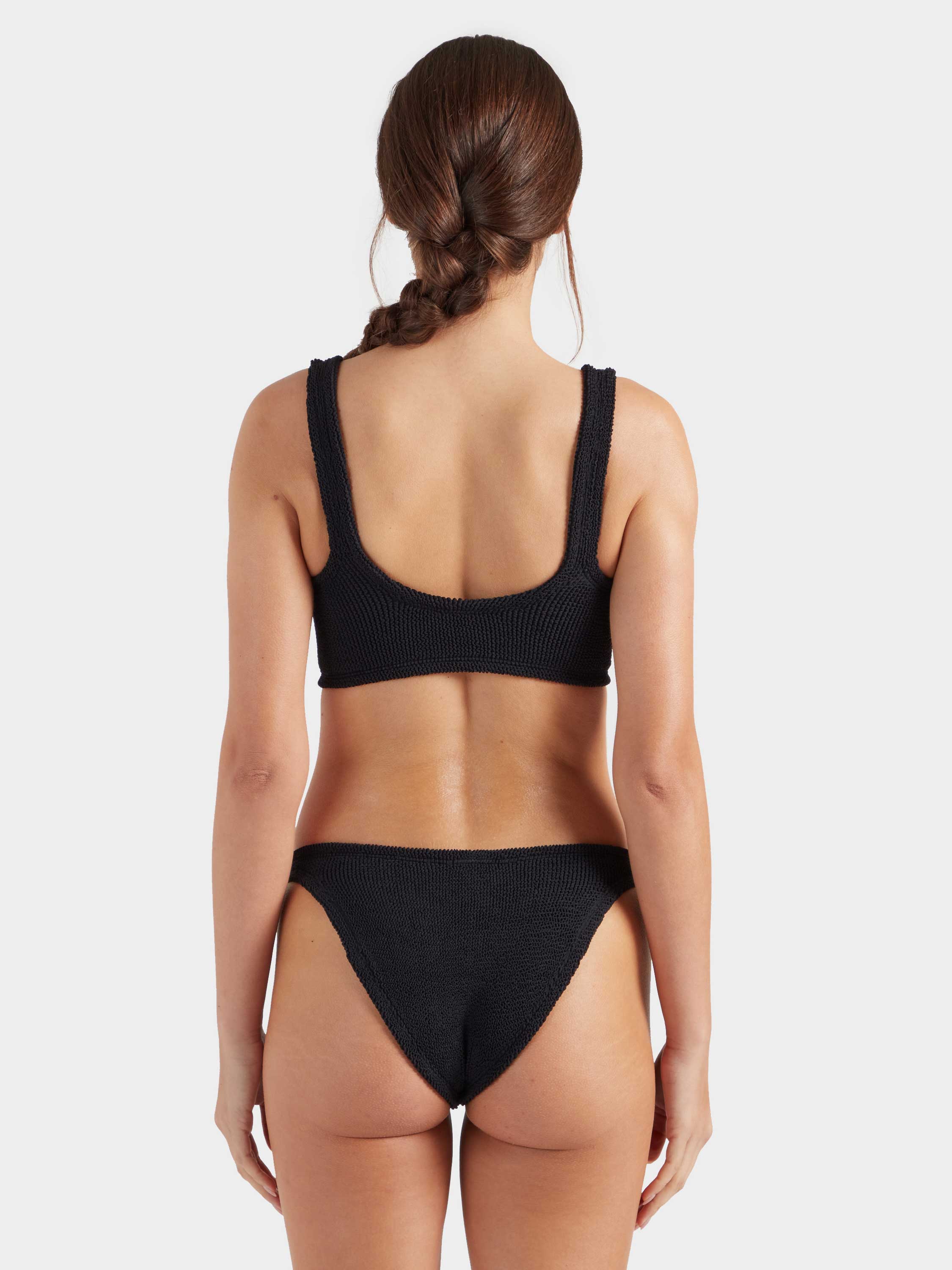 Julia With Gold Hoop Bikini - Black