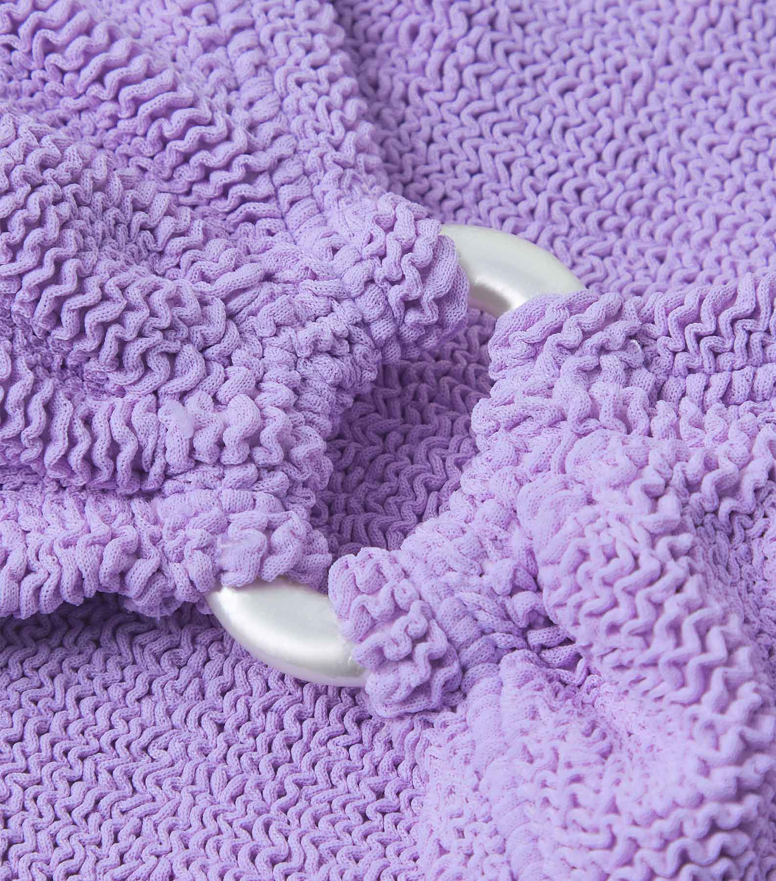 Julia Bikini With Pearly Hoop - Lilac