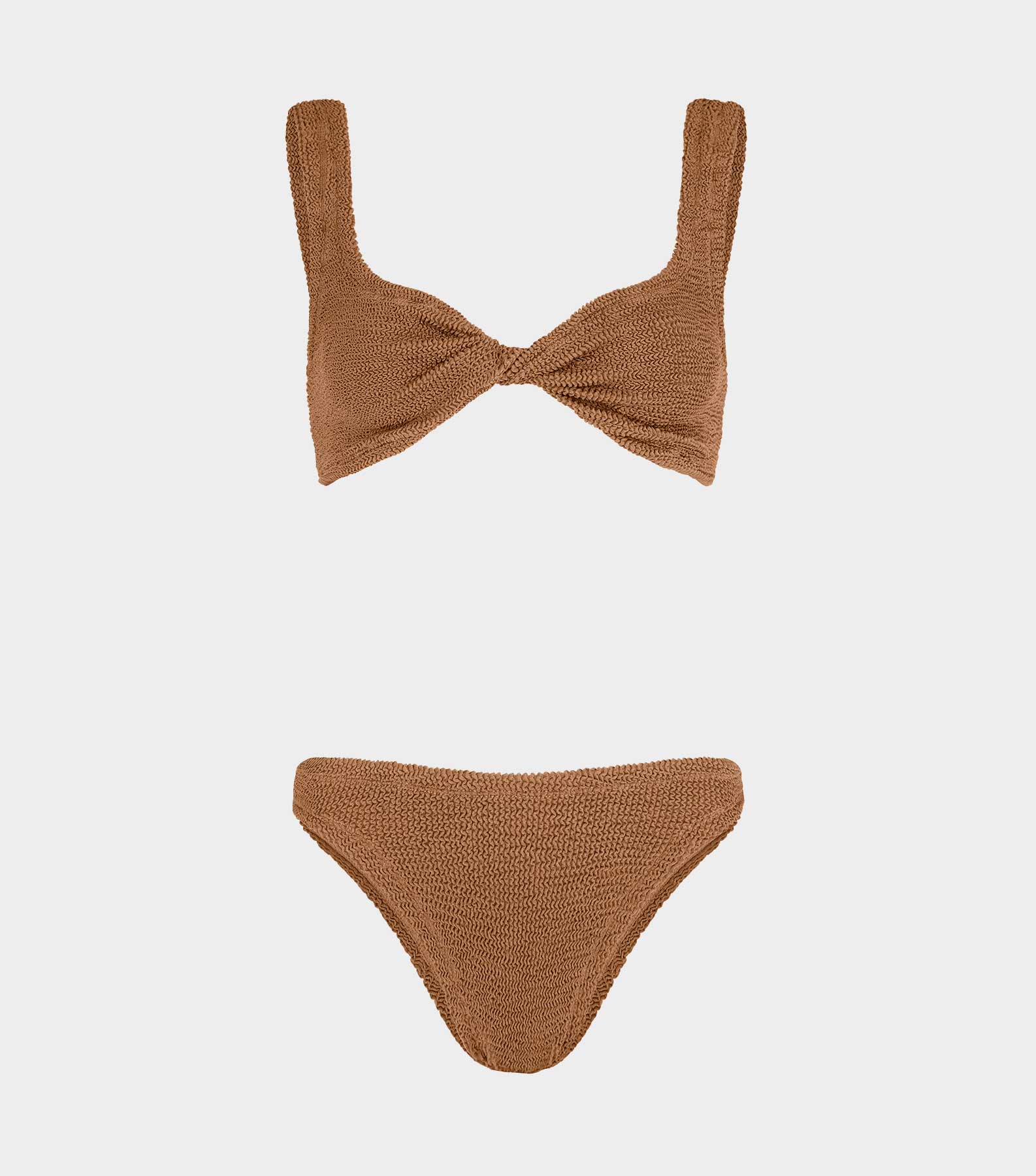Juno Bikini - Metallic Cocoa