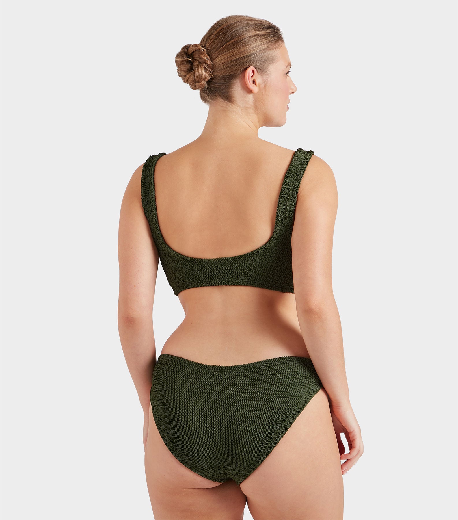 Juno Bikini - Metallic Khaki