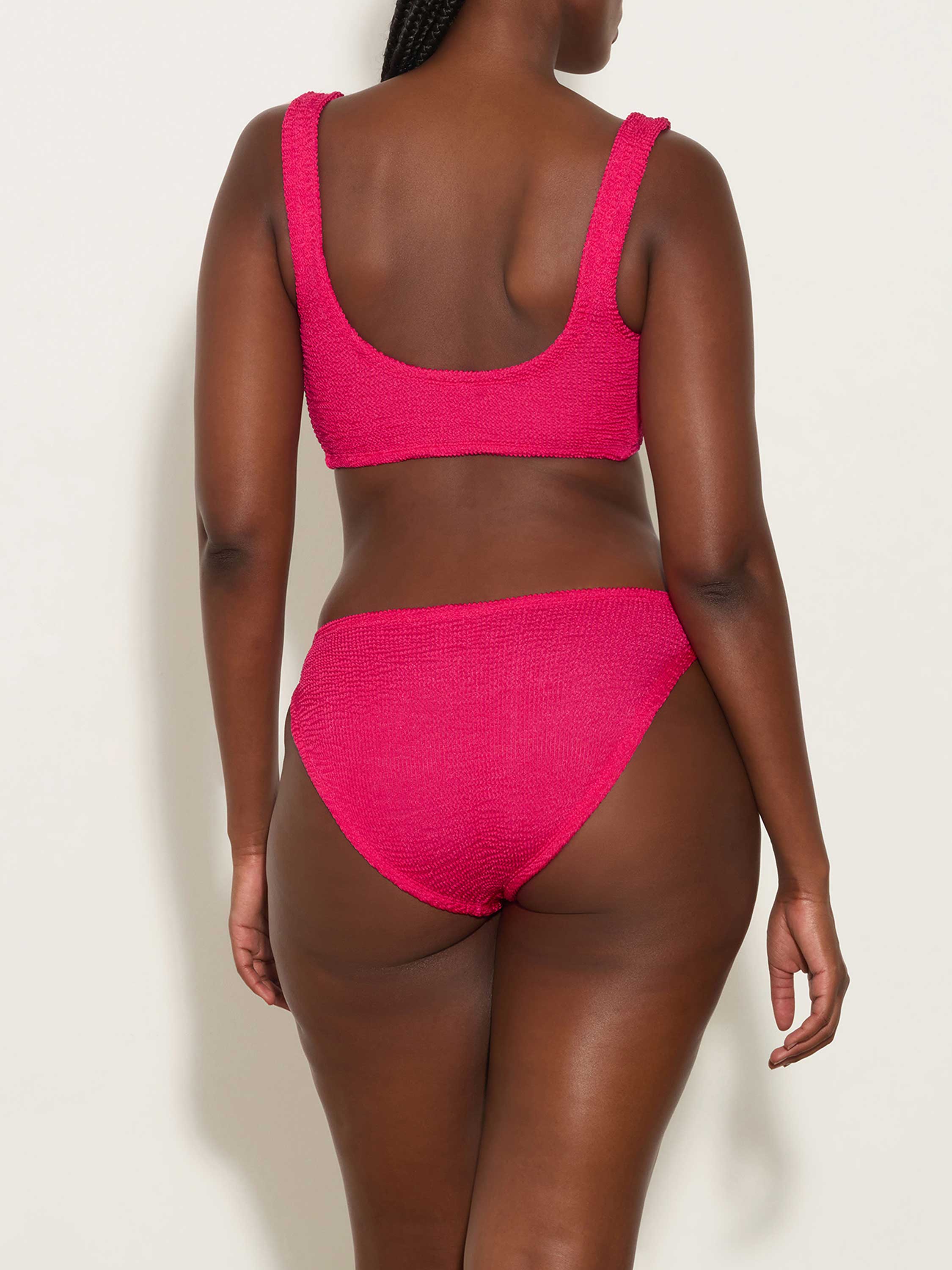 Juno Bikini - Metallic Raspberry