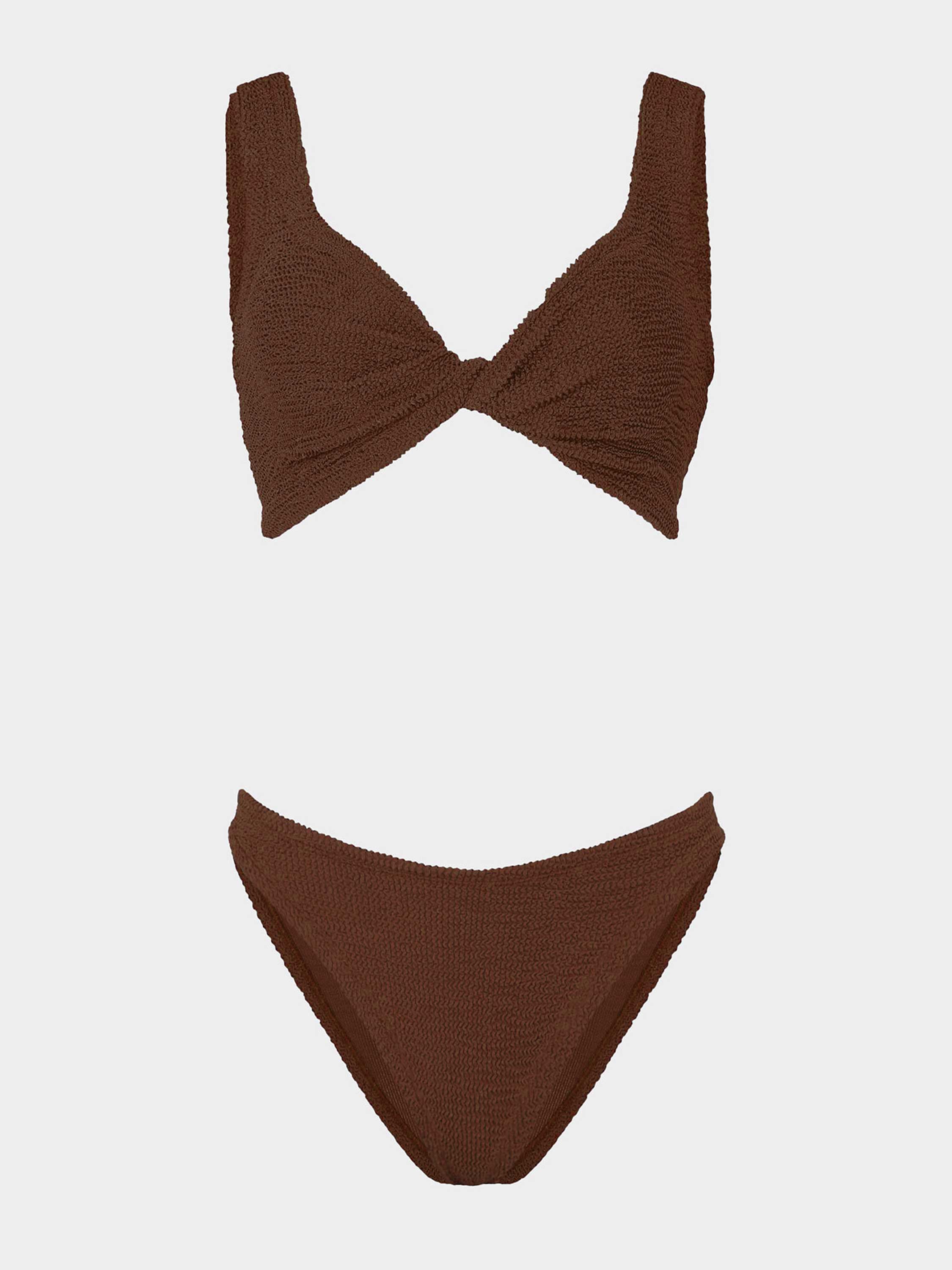 Juno Bikini - Metallic Chocolate