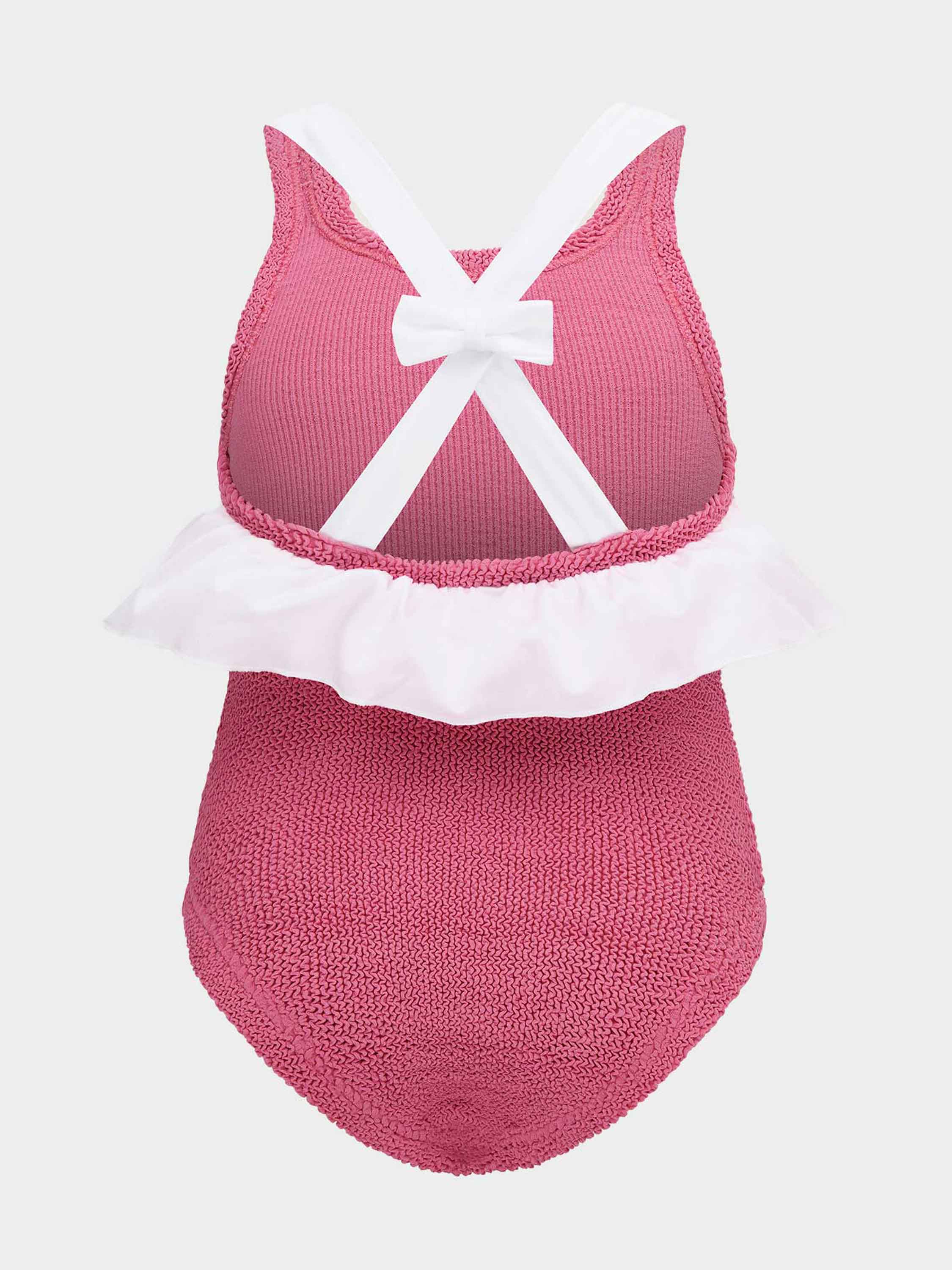 Kids Lara Swim (Ages 7 to 12) - Candy Pink
