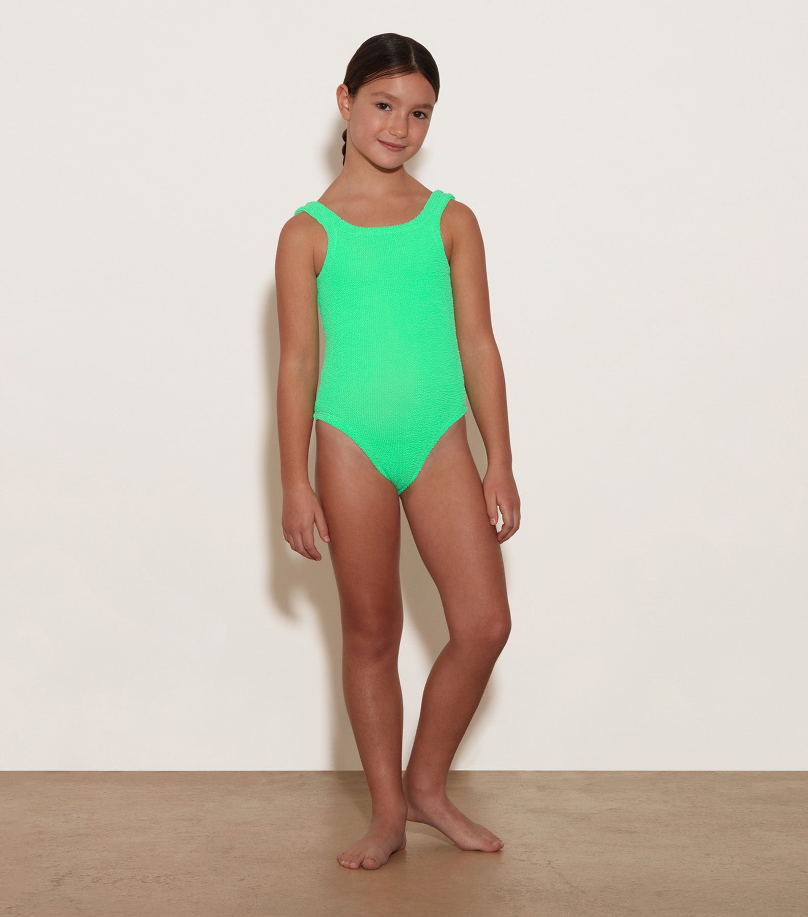 Kids Classic Swim (Ages 7 to 12) - Lime