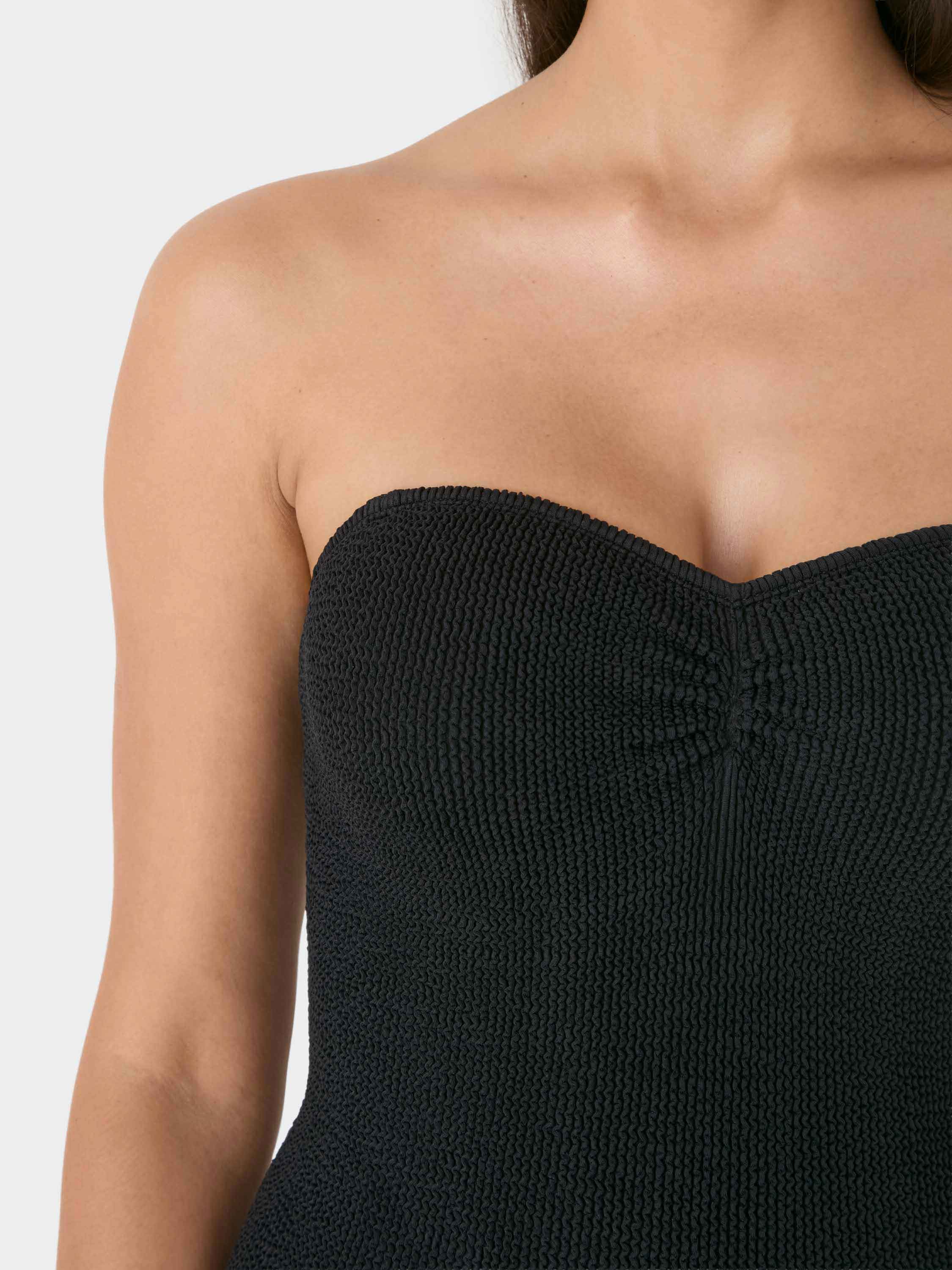 Lea Polka Dot Swim - Black/Black polka-dot