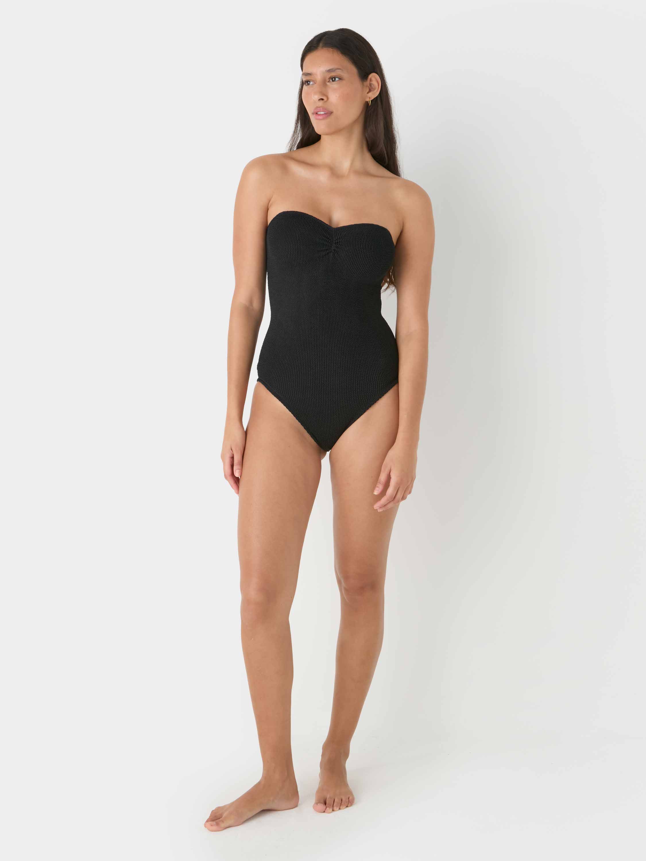 Lea Polka Dot Swim - Black/Black polka-dot
