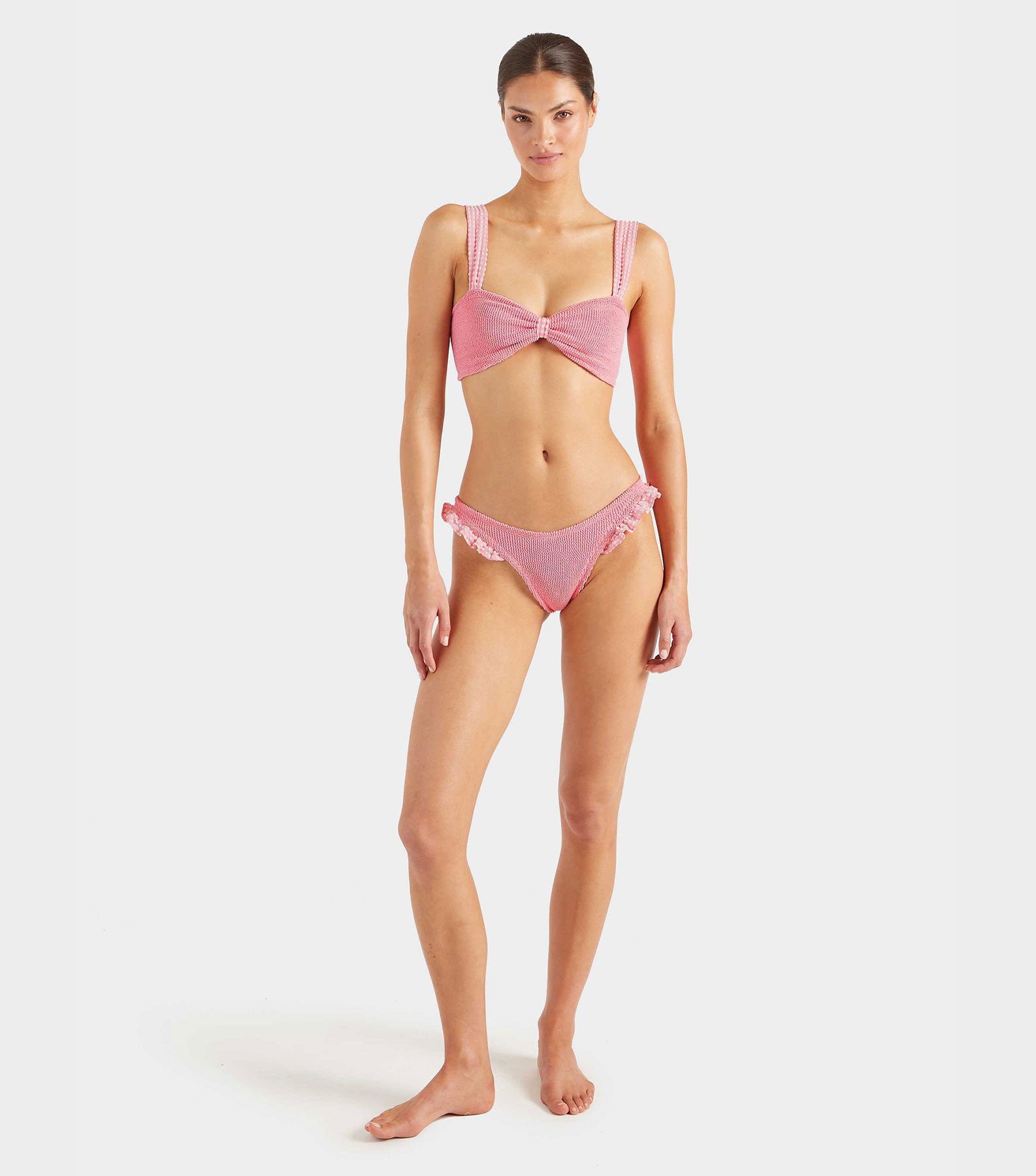Loretta Bikini - Milkshake Gingham
