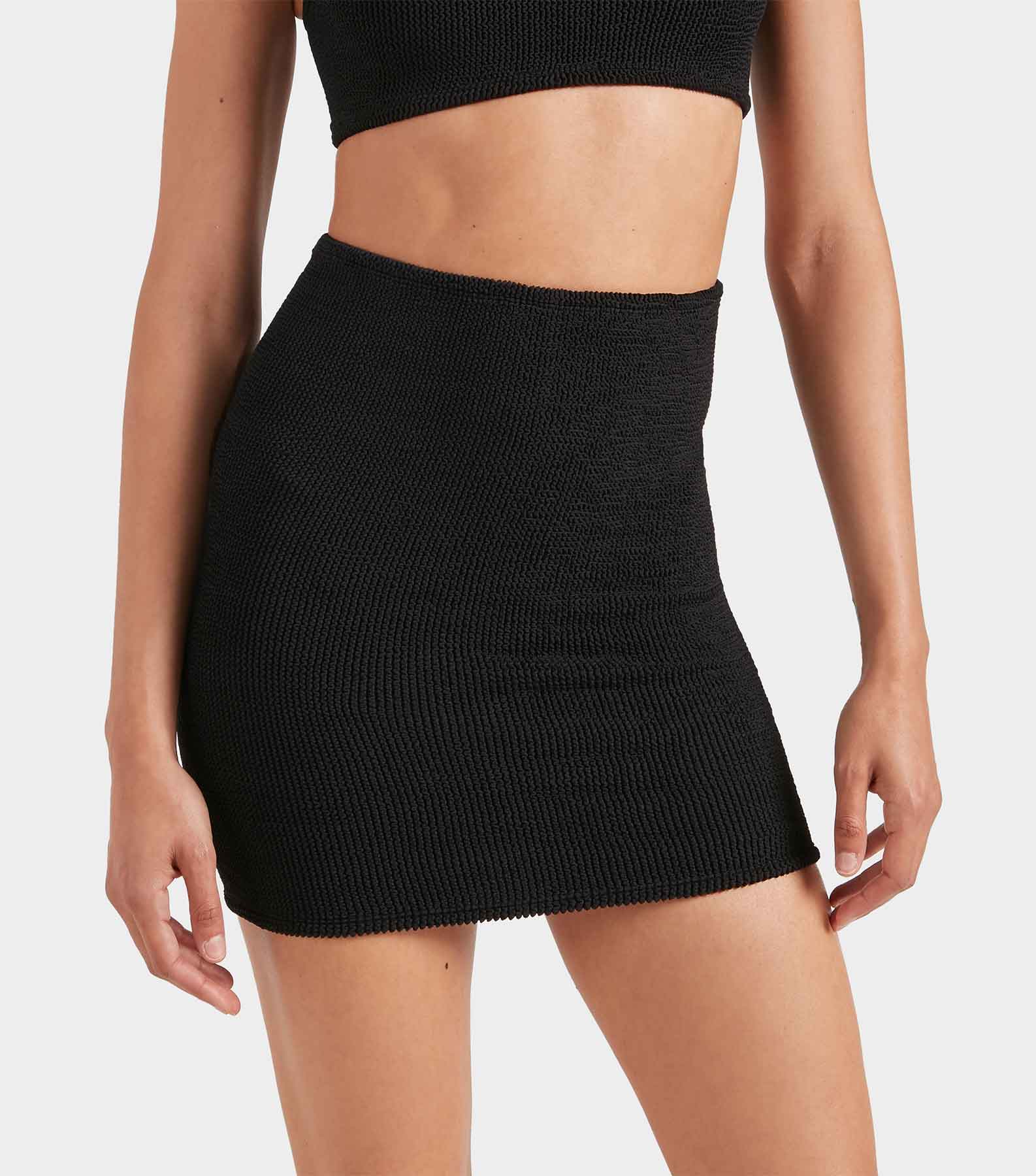 Mini Skirt/Tube Top - Black