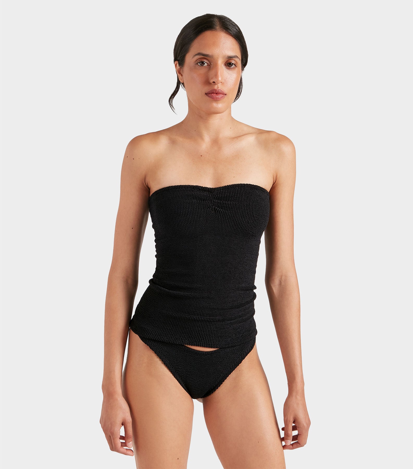 Mini Skirt/Tube Top - Black