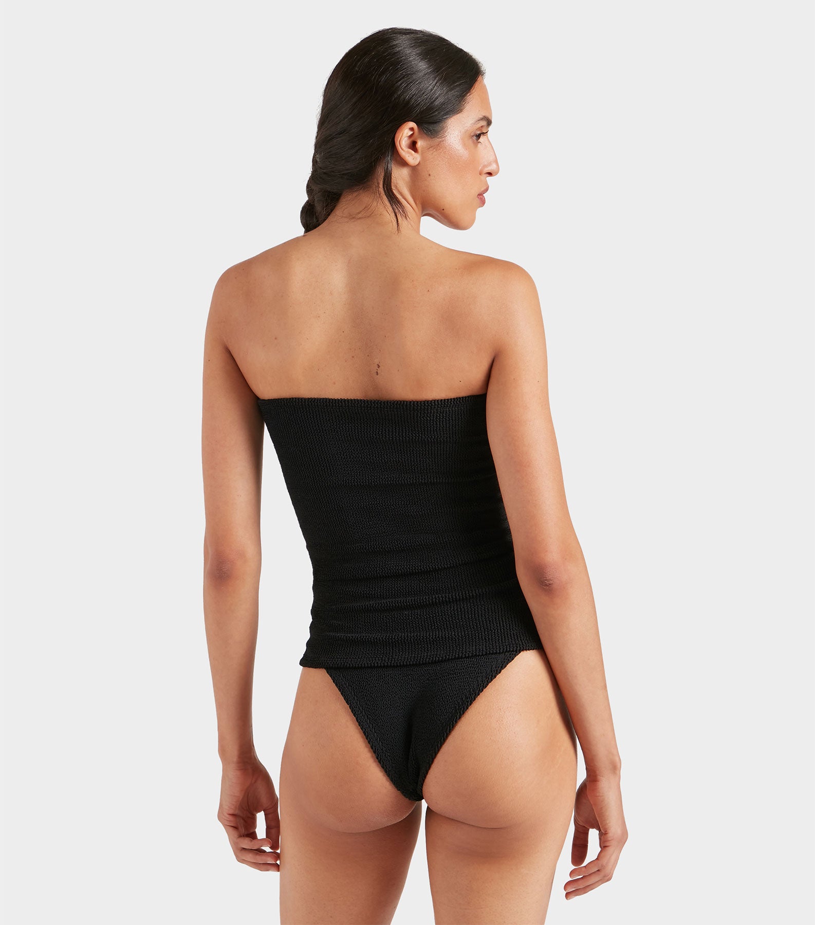Mini Skirt/Tube Top - Black