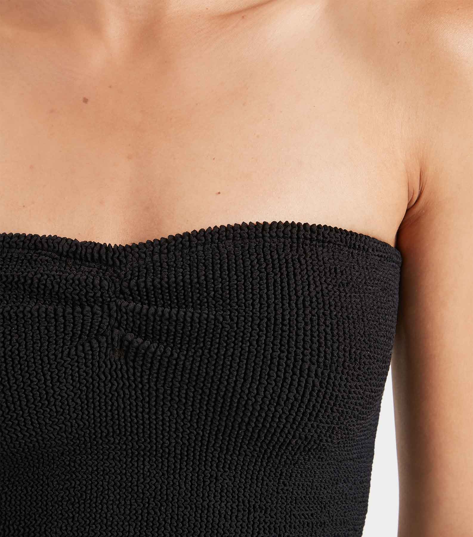 Mini Skirt/Tube Top - Black