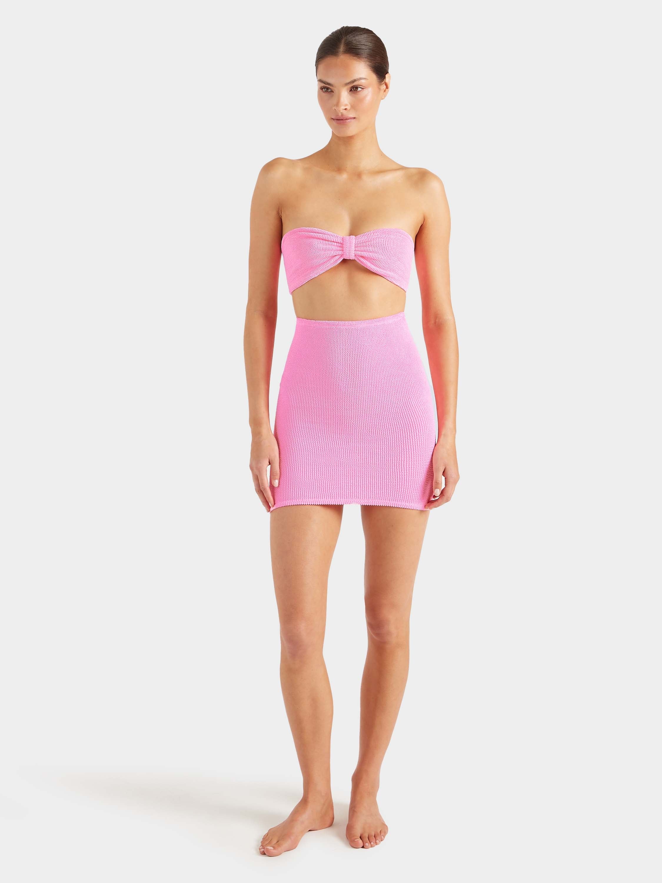 Mini Skirt/Tube Top - Bubblegum