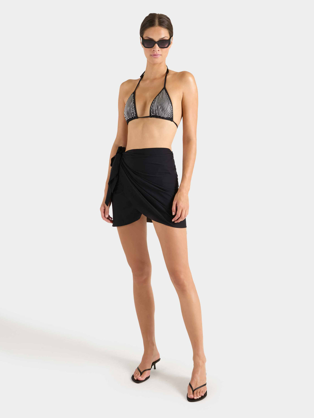Monica Bikini - Black/Silver