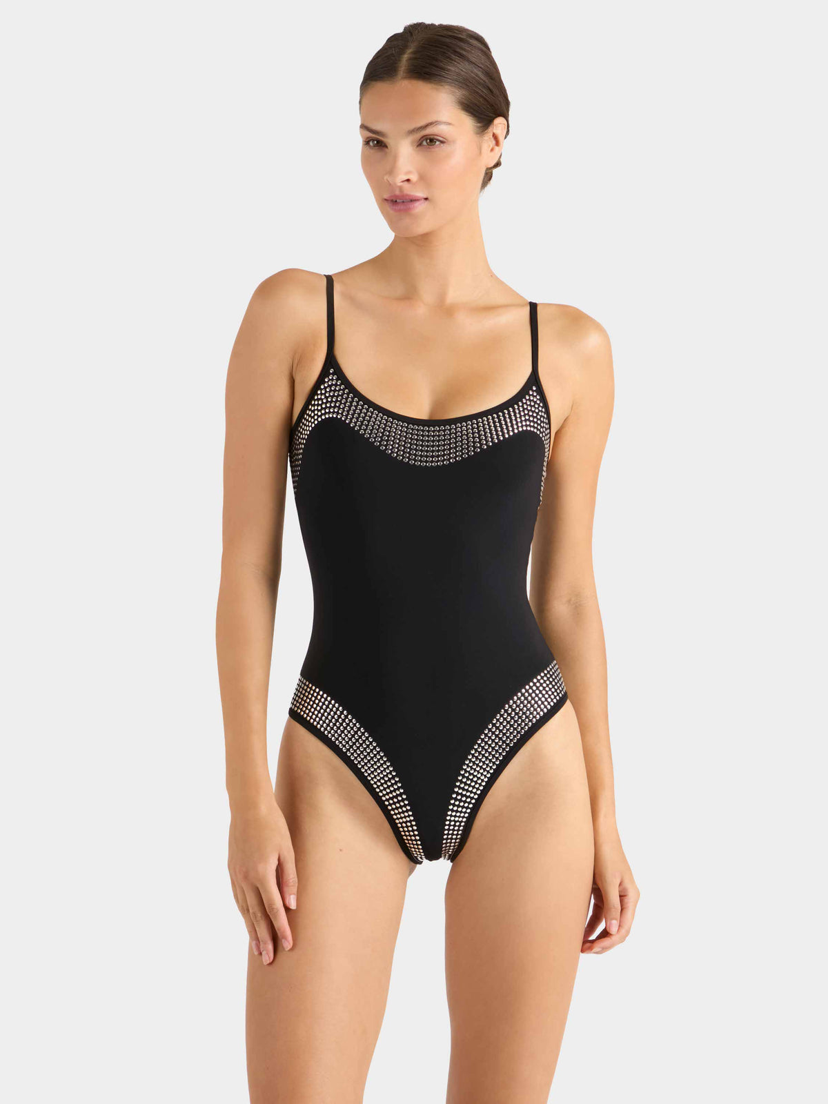 Monica Swim - Black/Silver
