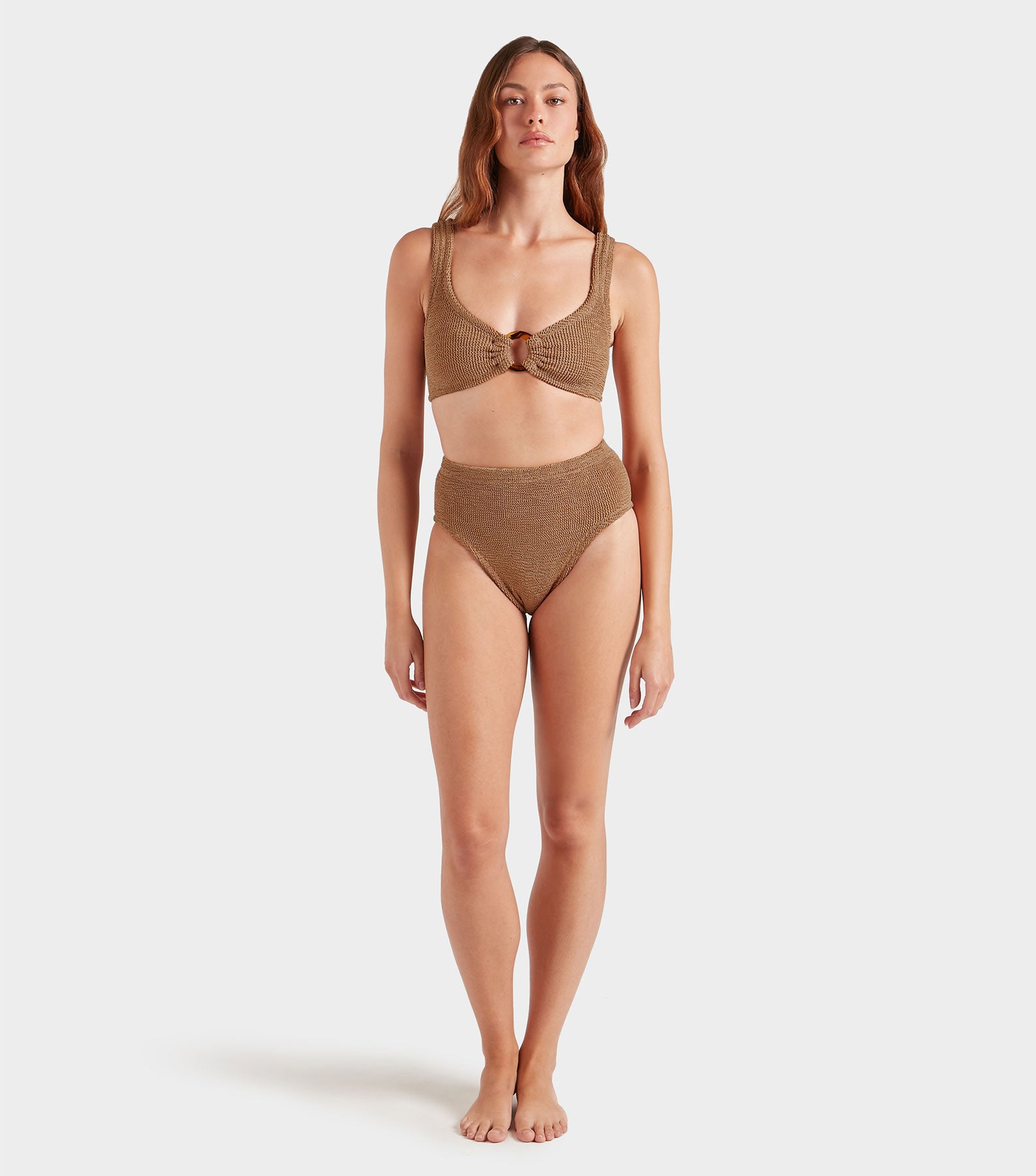 Nadine Bikini - Metallic Cocoa