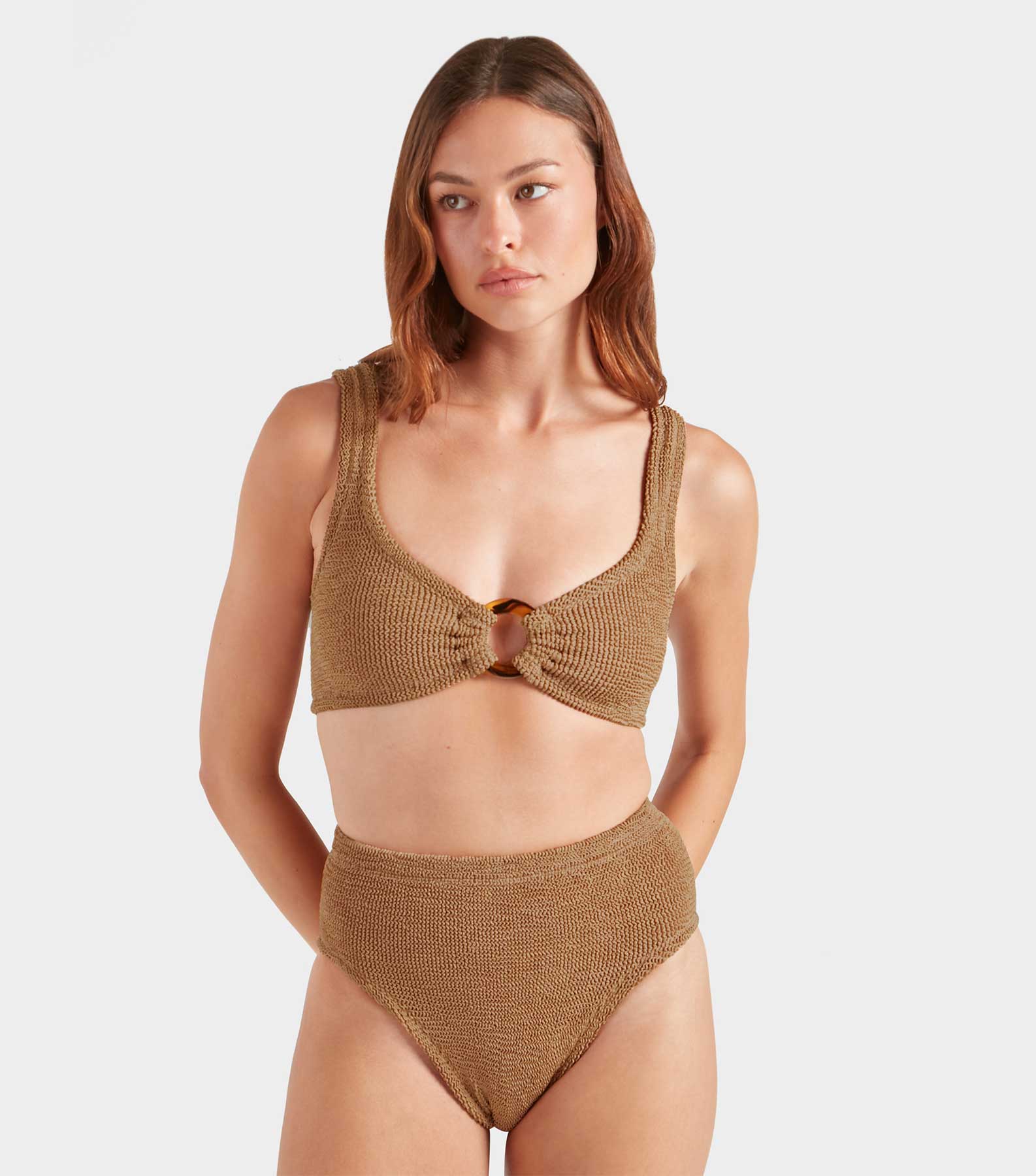 Nadine Bikini - Metallic Cocoa