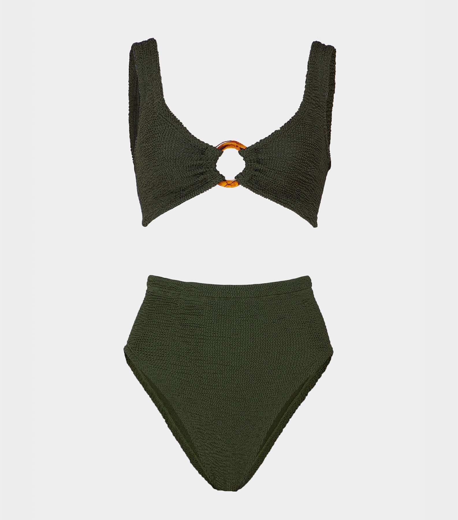 Nadine Bikini - Metallic Khaki
