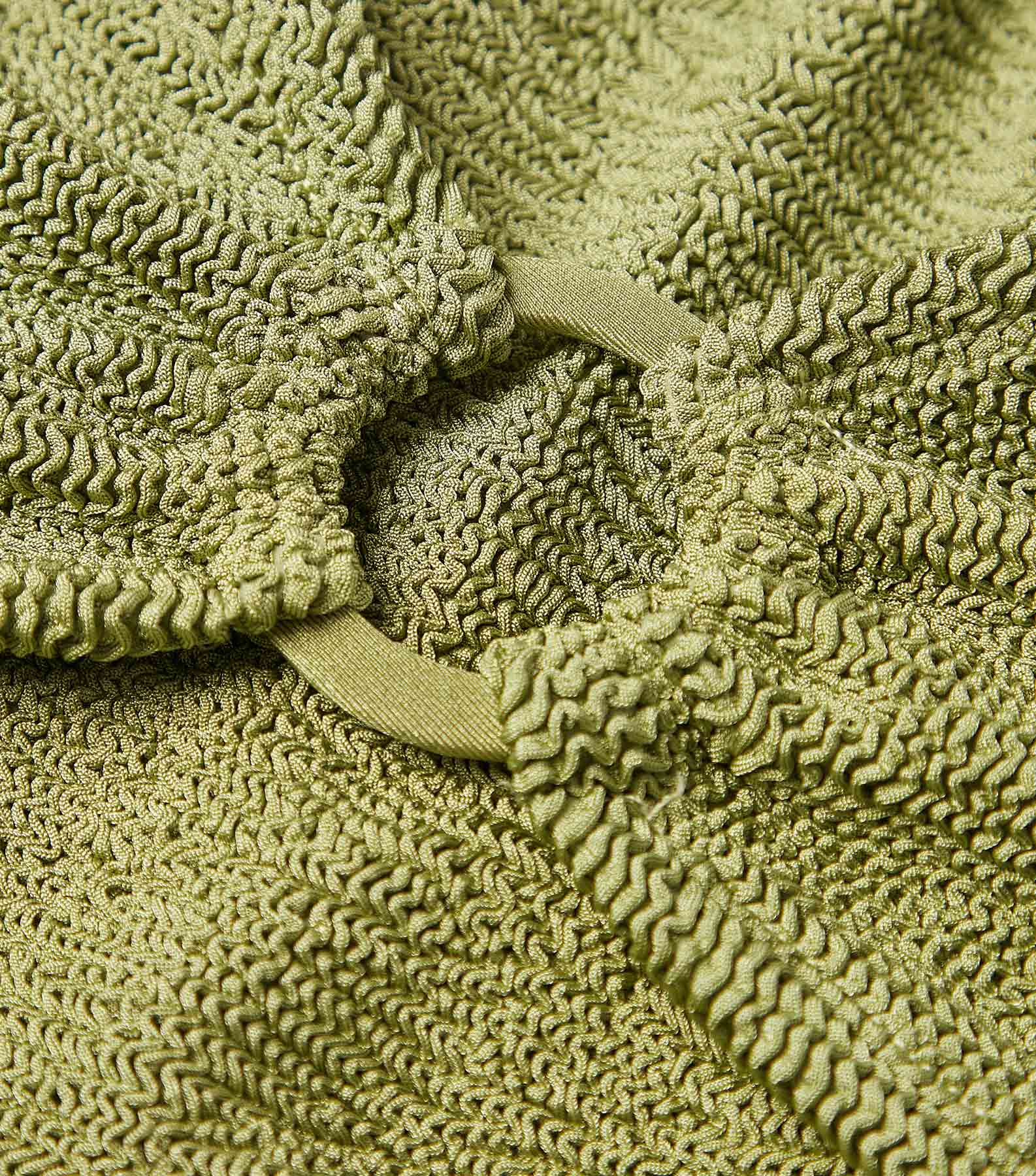 Hallie Bikini - Metallic Moss