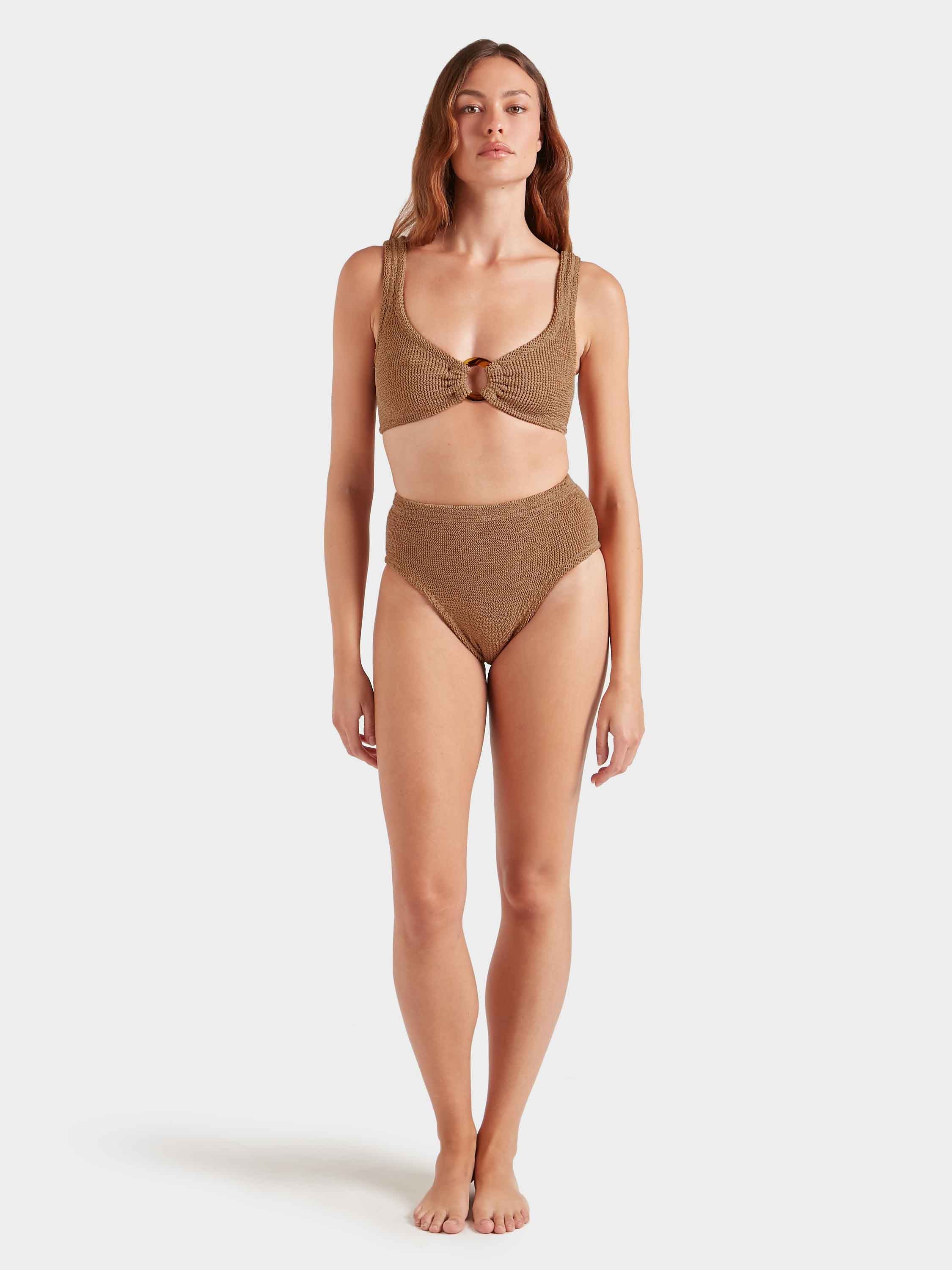Nadine Bikini - Metallic Cocoa