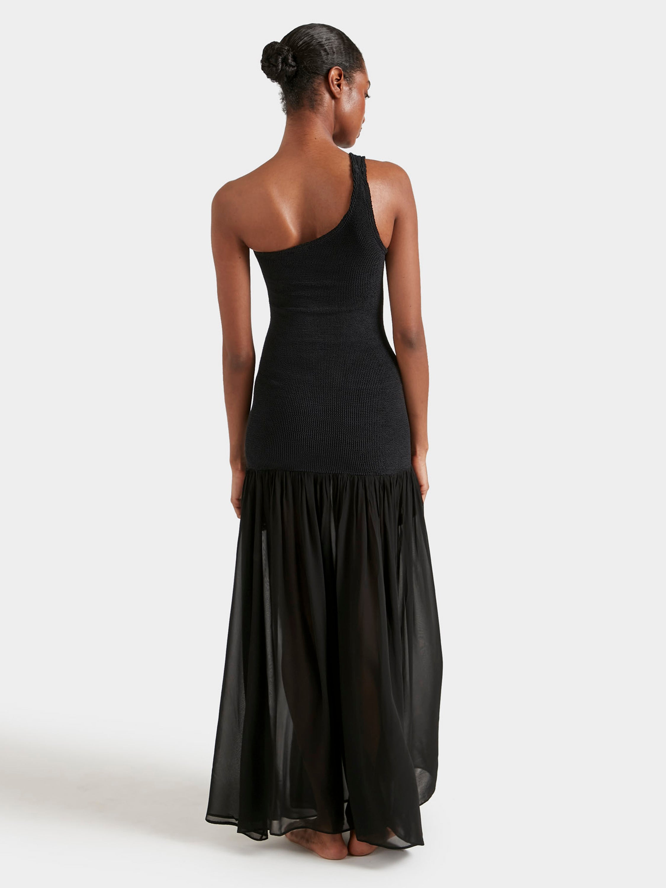 Nancy Hybrid Dress - Black