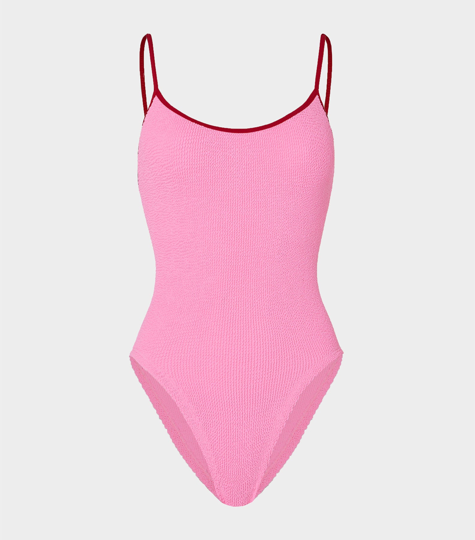 Pamela Swim Contrast - Bubblegum/Red