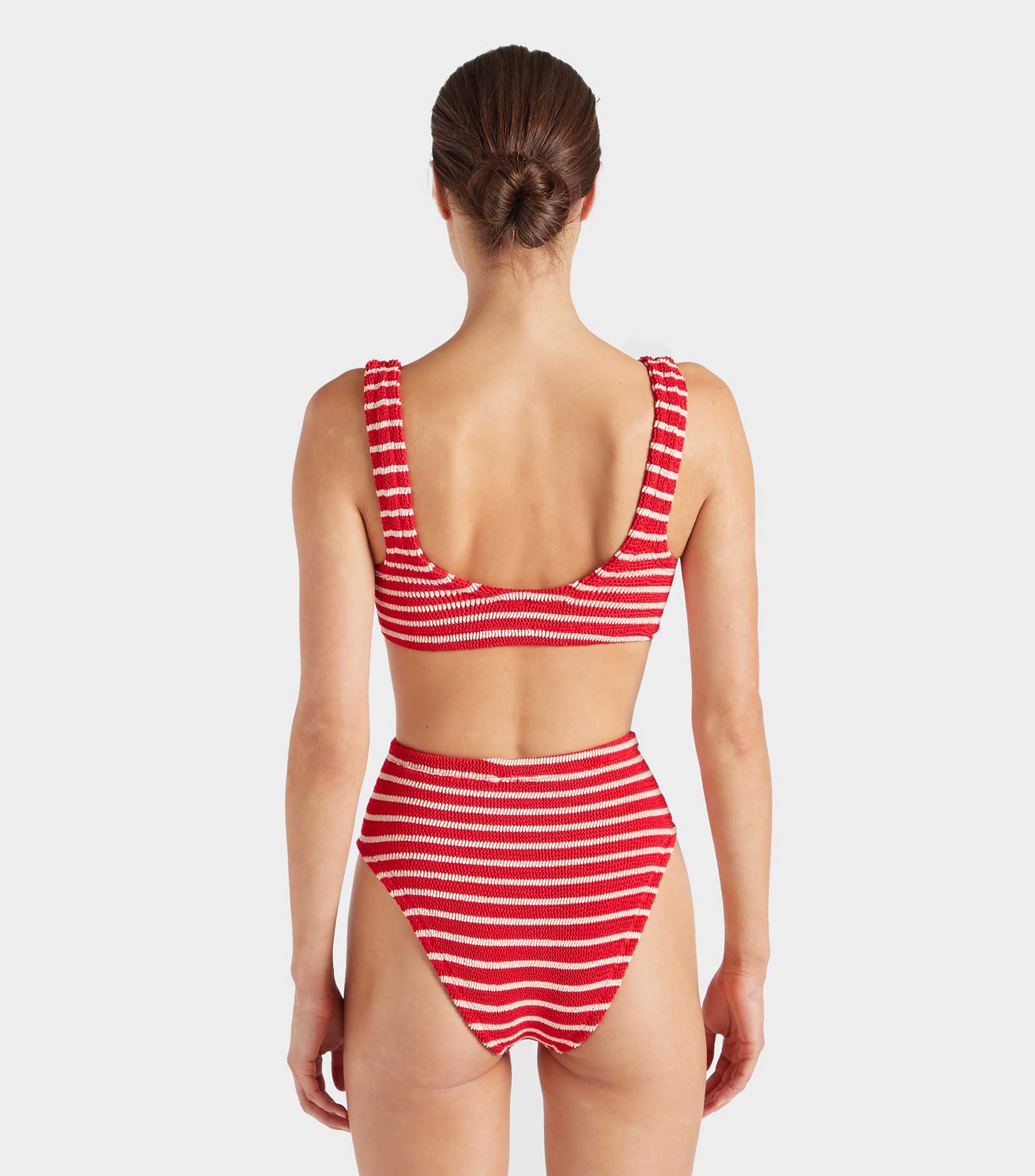 Patricia Bikini - Red/White Stripe