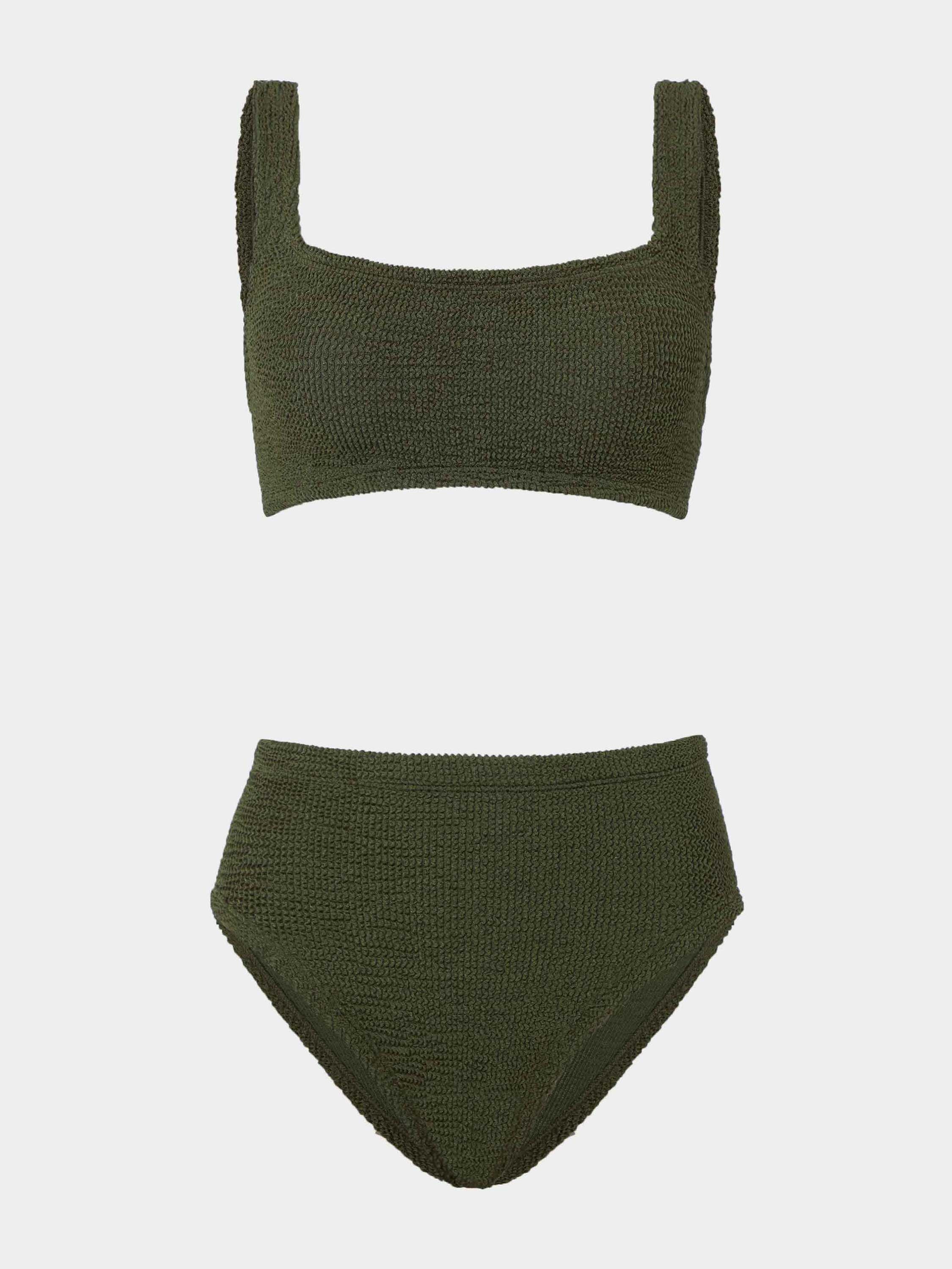 Patricia Bikini - Metallic Khaki