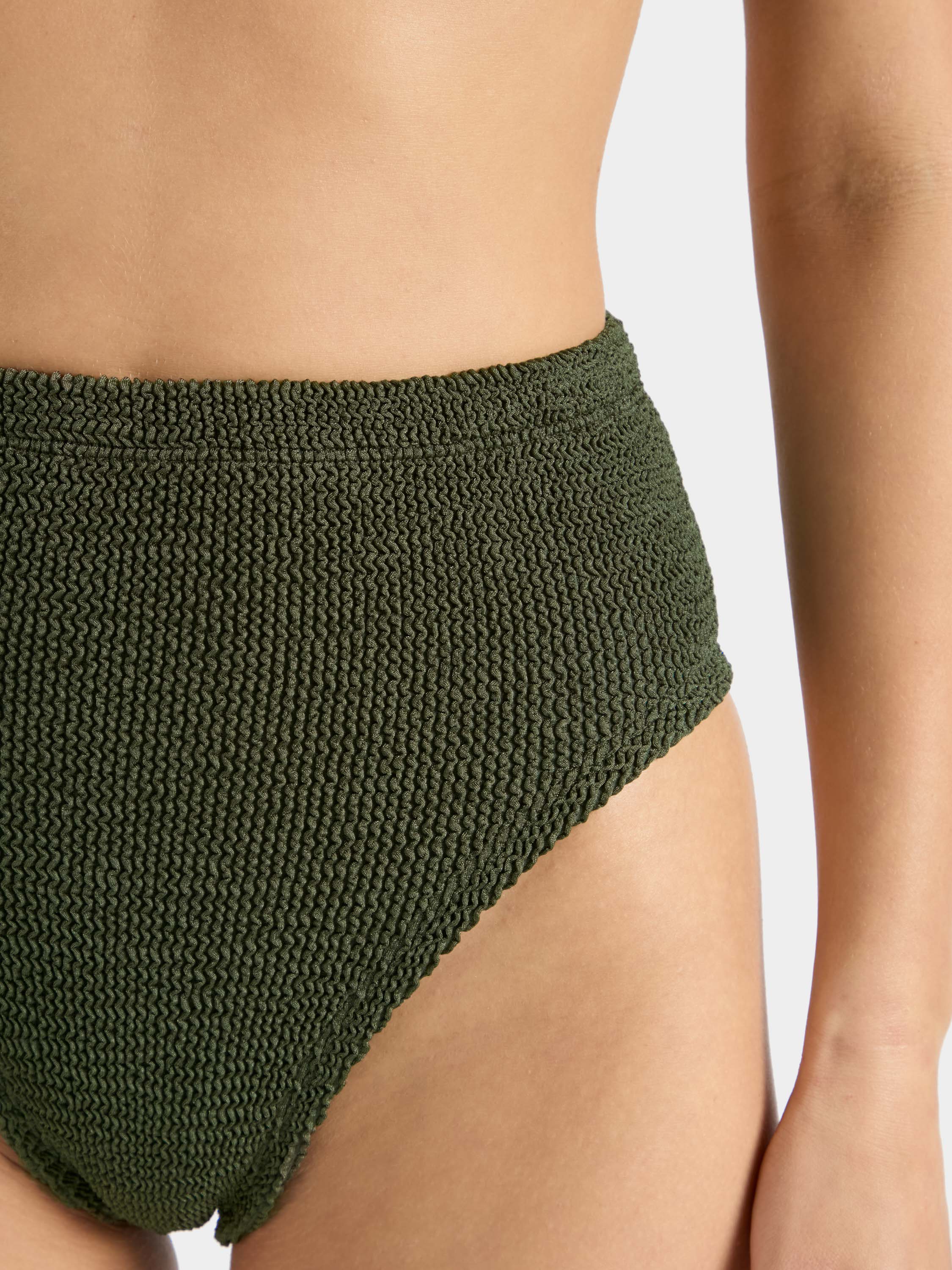 Patricia Bikini - Metallic Khaki