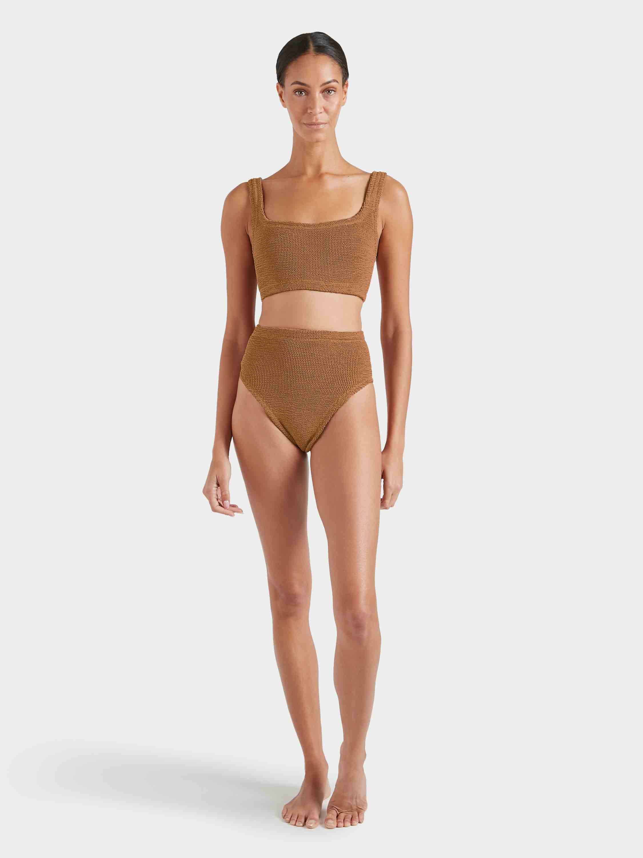 Patricia Bikini - Metallic Cocoa