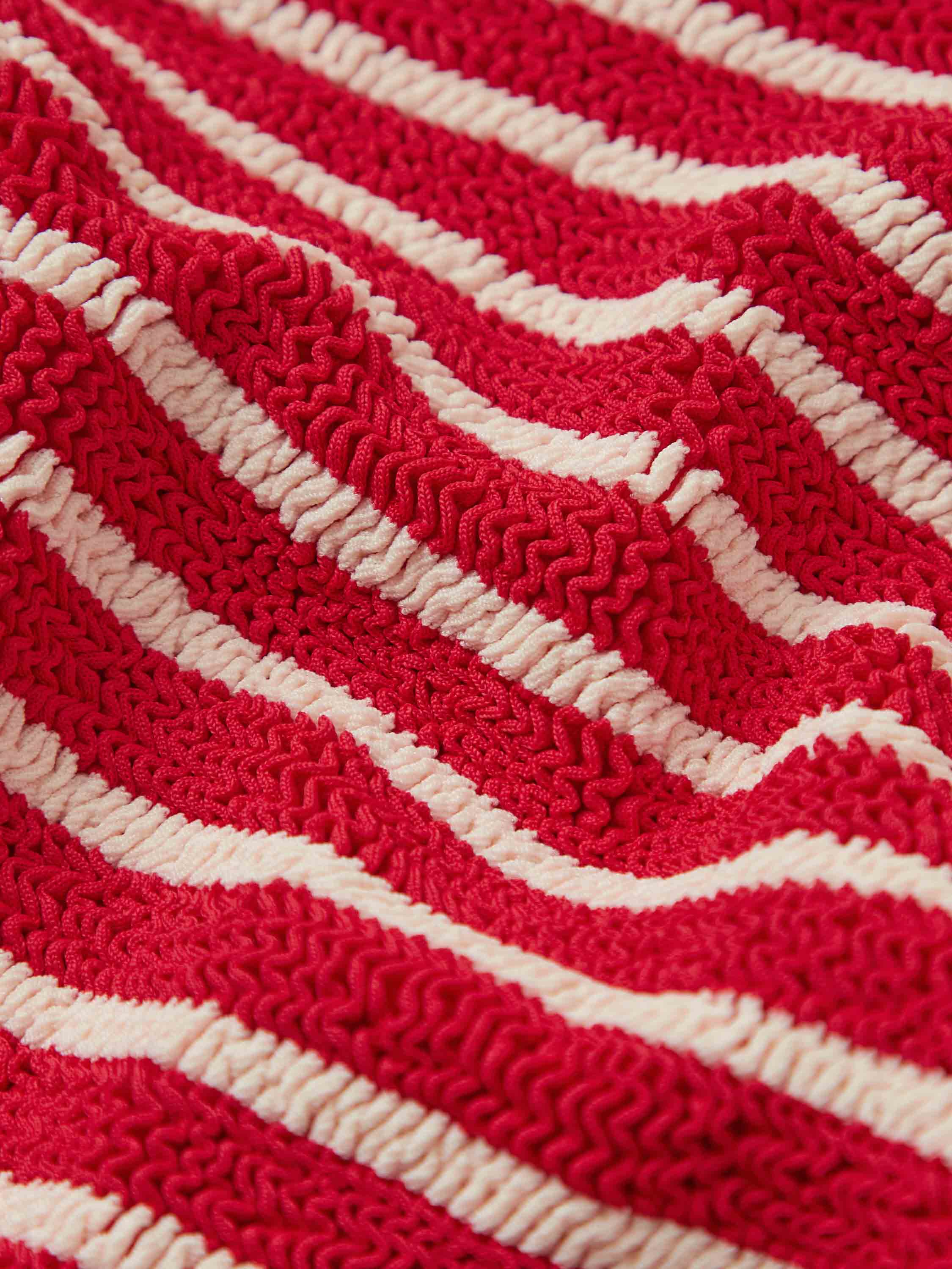 Scrunchie - Red/White Stripe