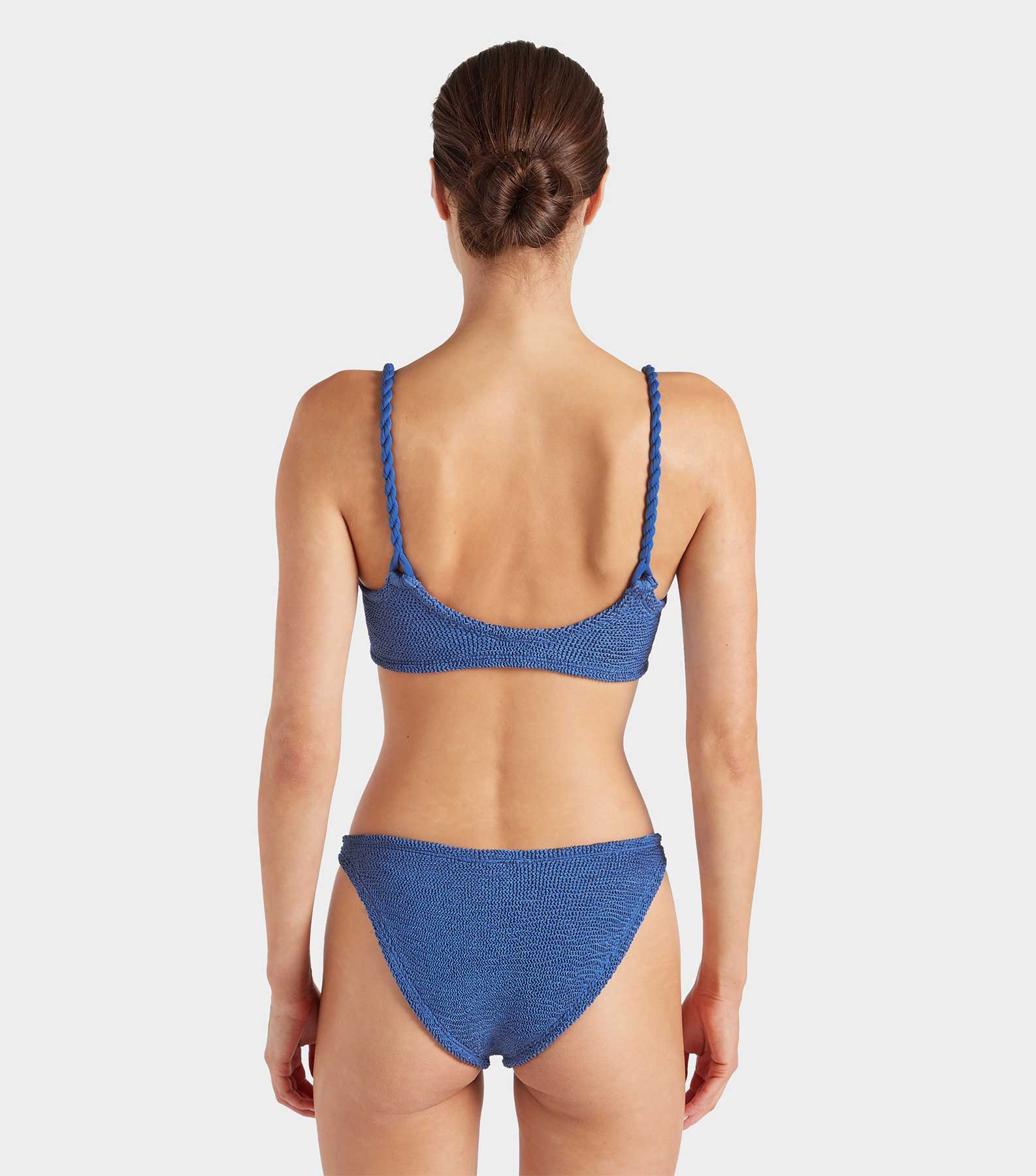 Phoebe Bikini - Metallic Denim