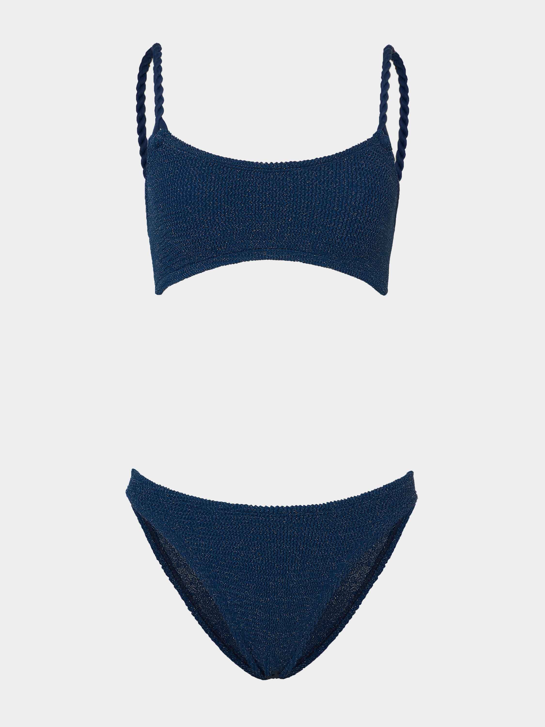 Phoebe Bikini - Navy/Silver