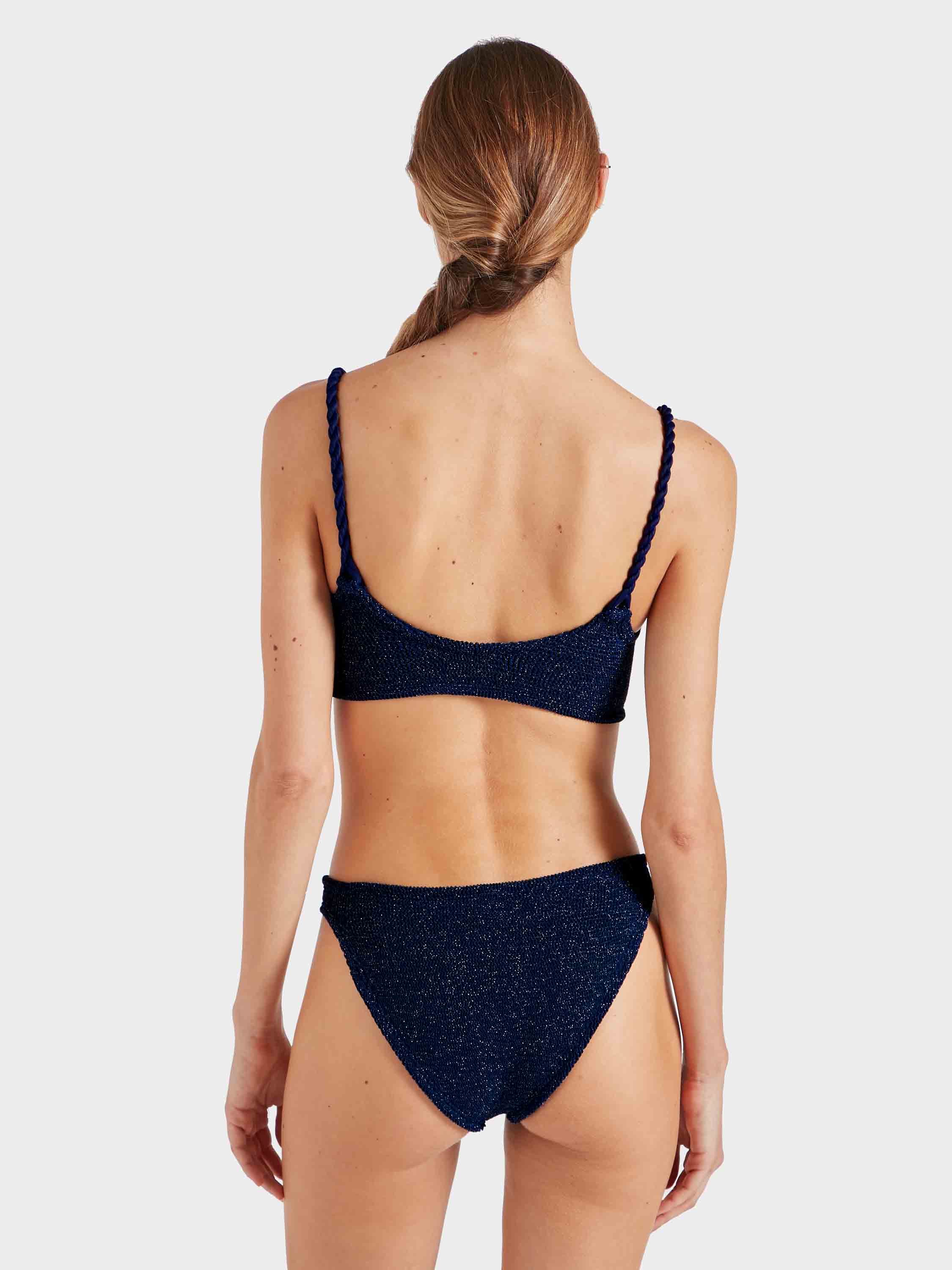 Phoebe Bikini - Navy/Silver