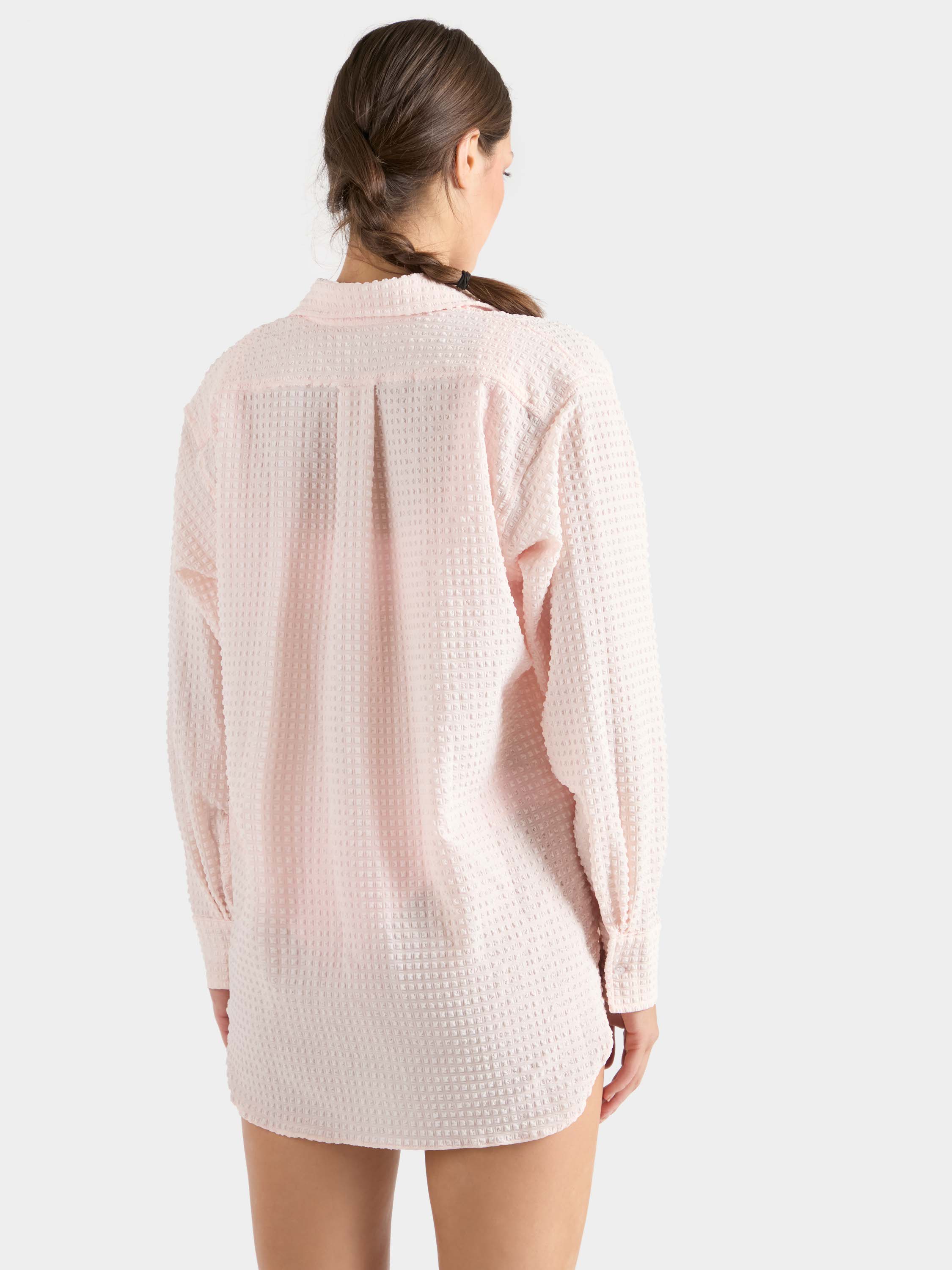 Resort Shirt - Seersucker Bubblebath