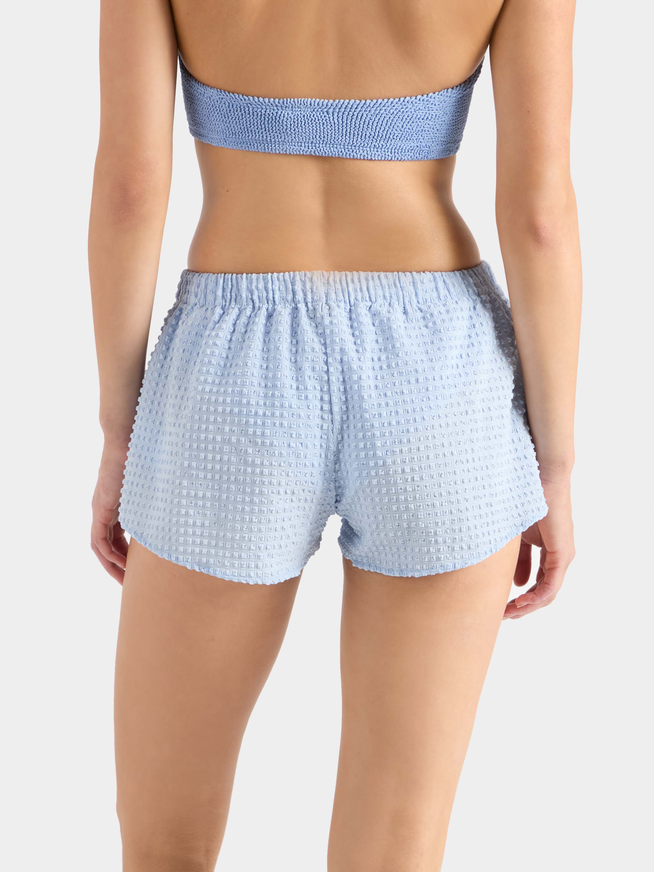 Resort Shorts - Seersucker Light Cornflower