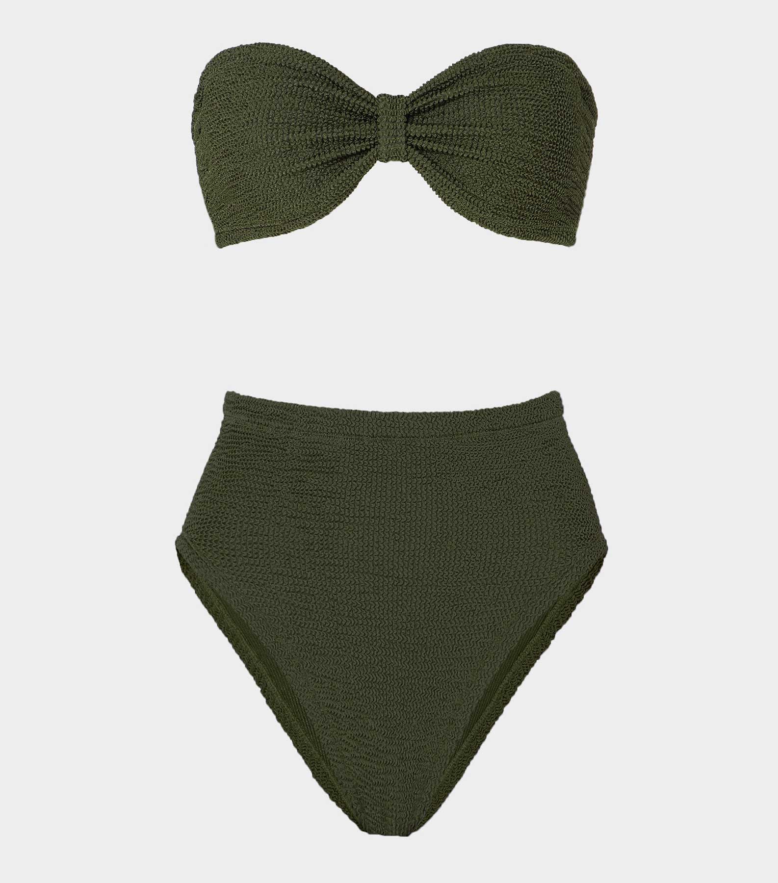 Ruby Bikini - Metallic Khaki