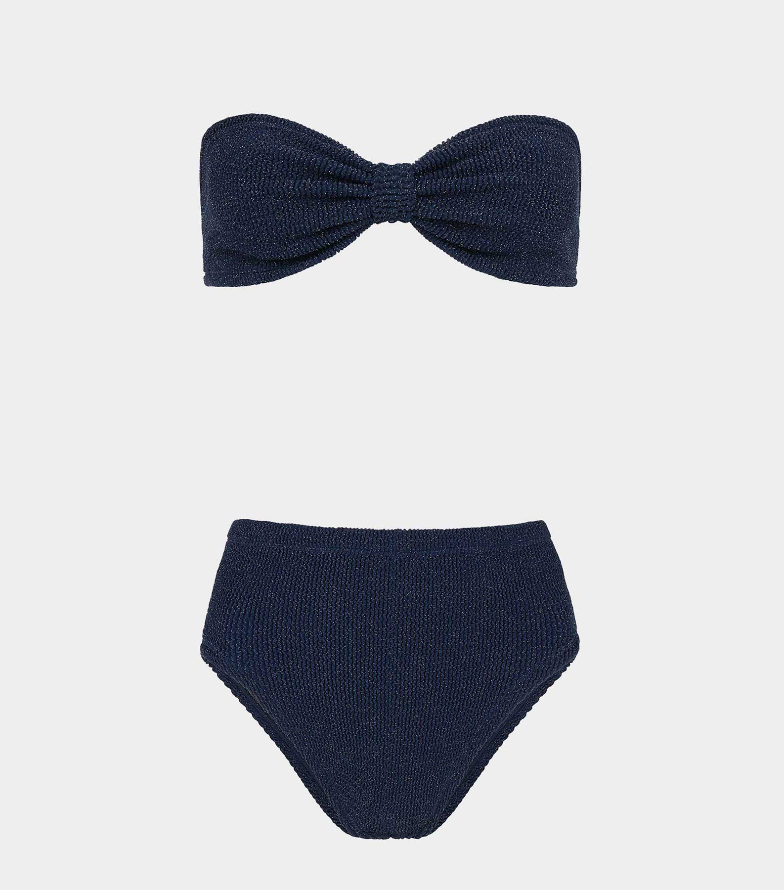 Ruby Bikini Lurex - Navy/Silver
