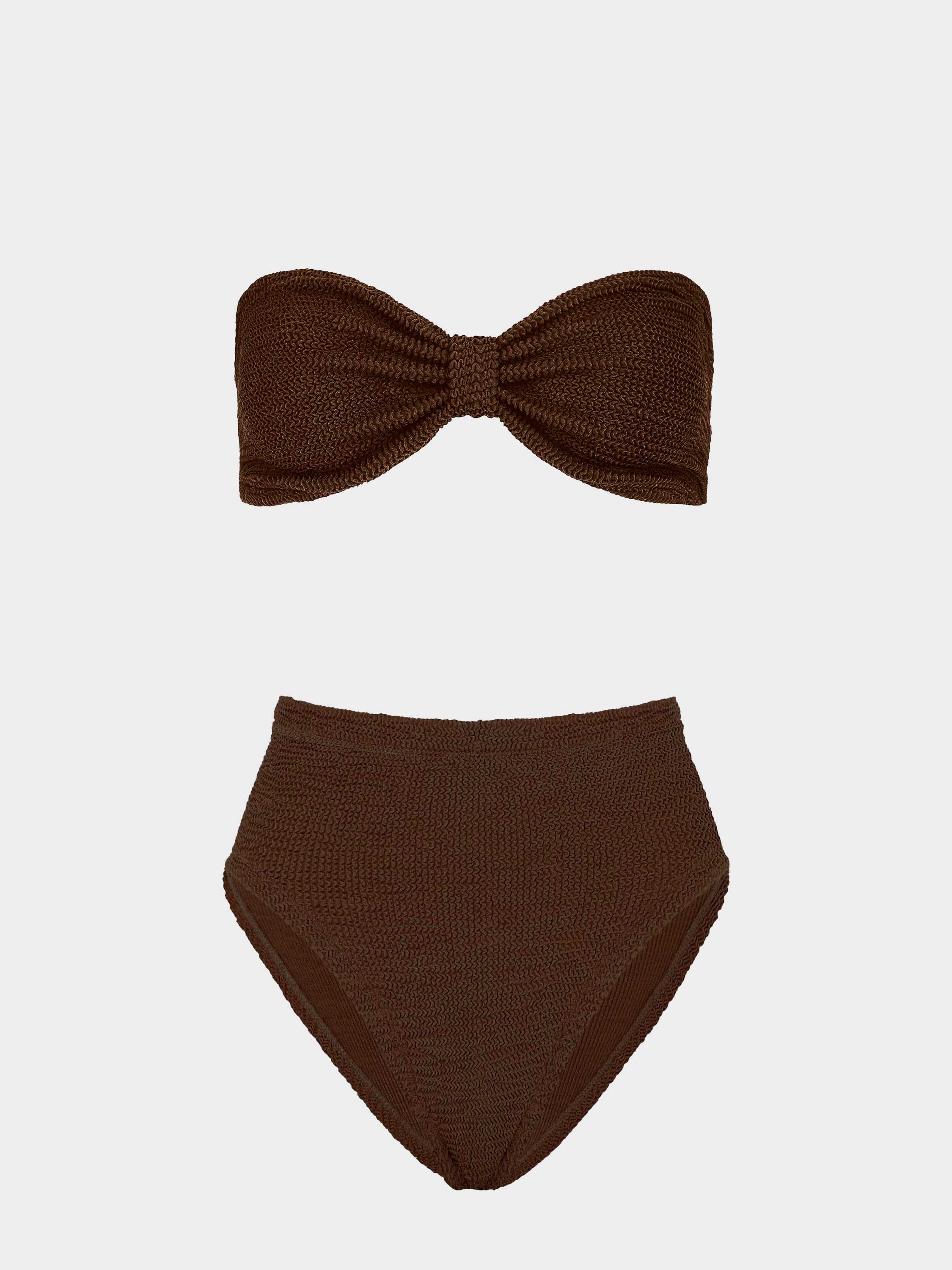 Ruby Bikini - Metallic Chocolate