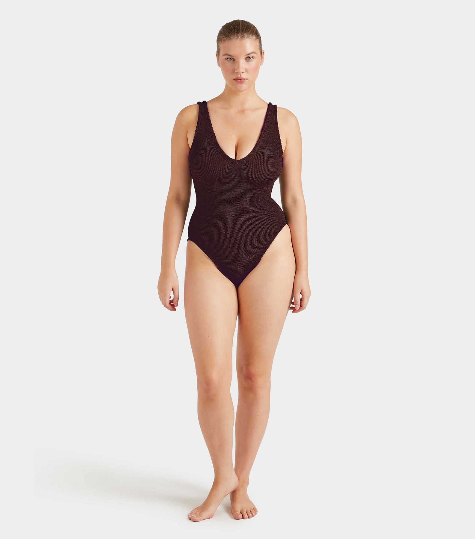 Sadie Swim - Metallic Chocolate