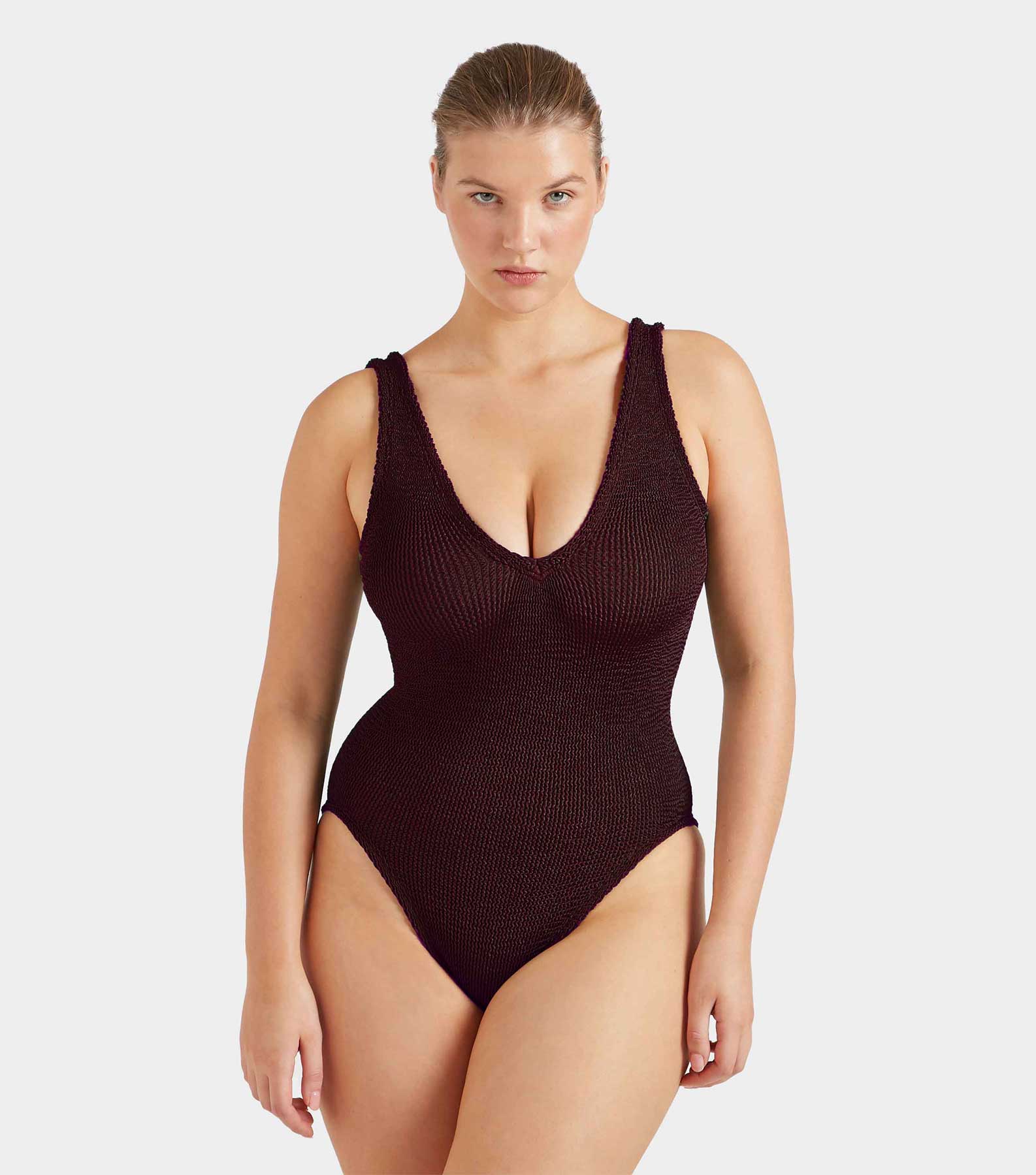 Sadie Swim - Metallic Chocolate