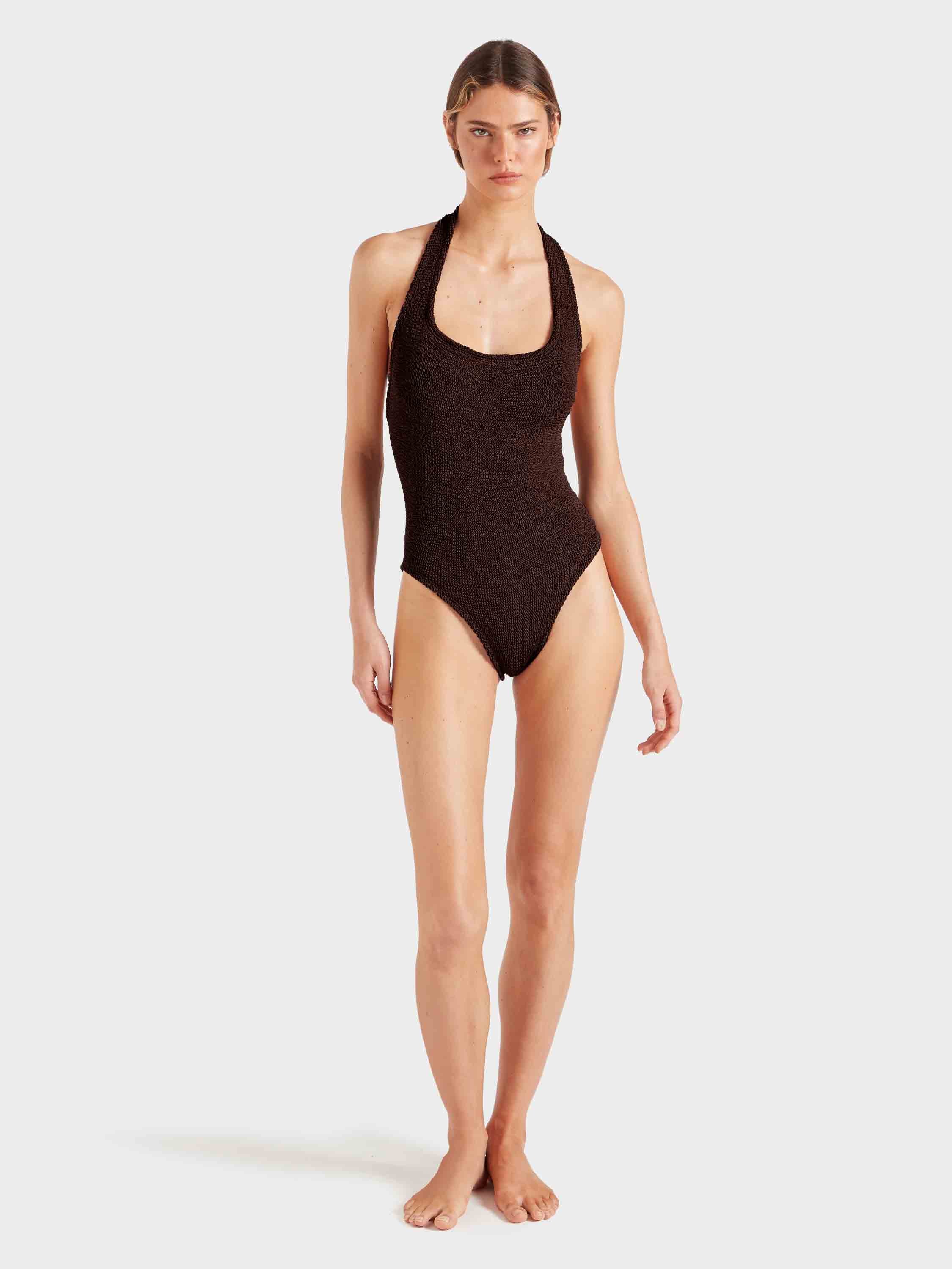 Sandy Swim - Metallic Chocolate