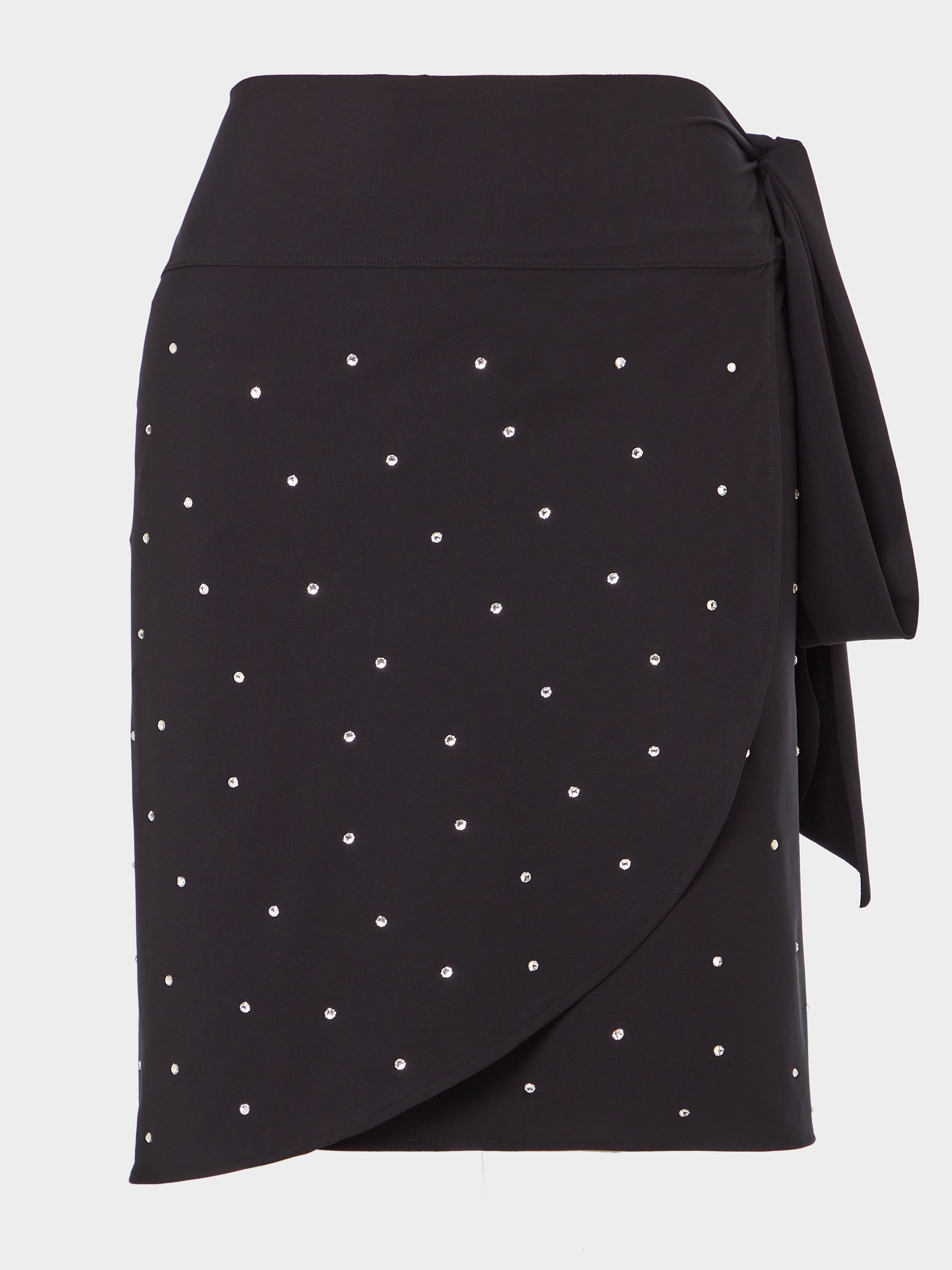 Short UPF 50+ Swarovski® Sarong - Black