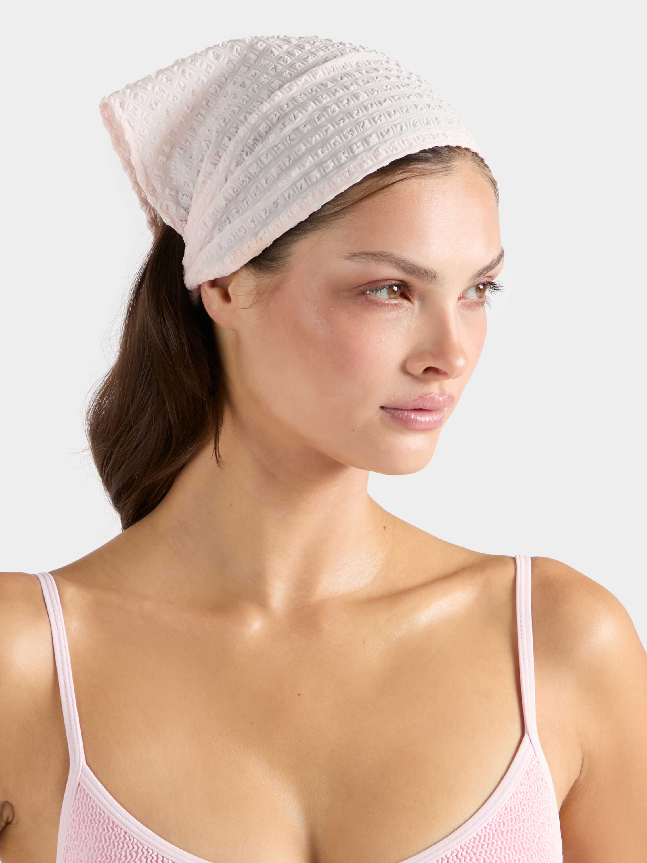 Sofia Headscarf - Seersucker Bubblebath